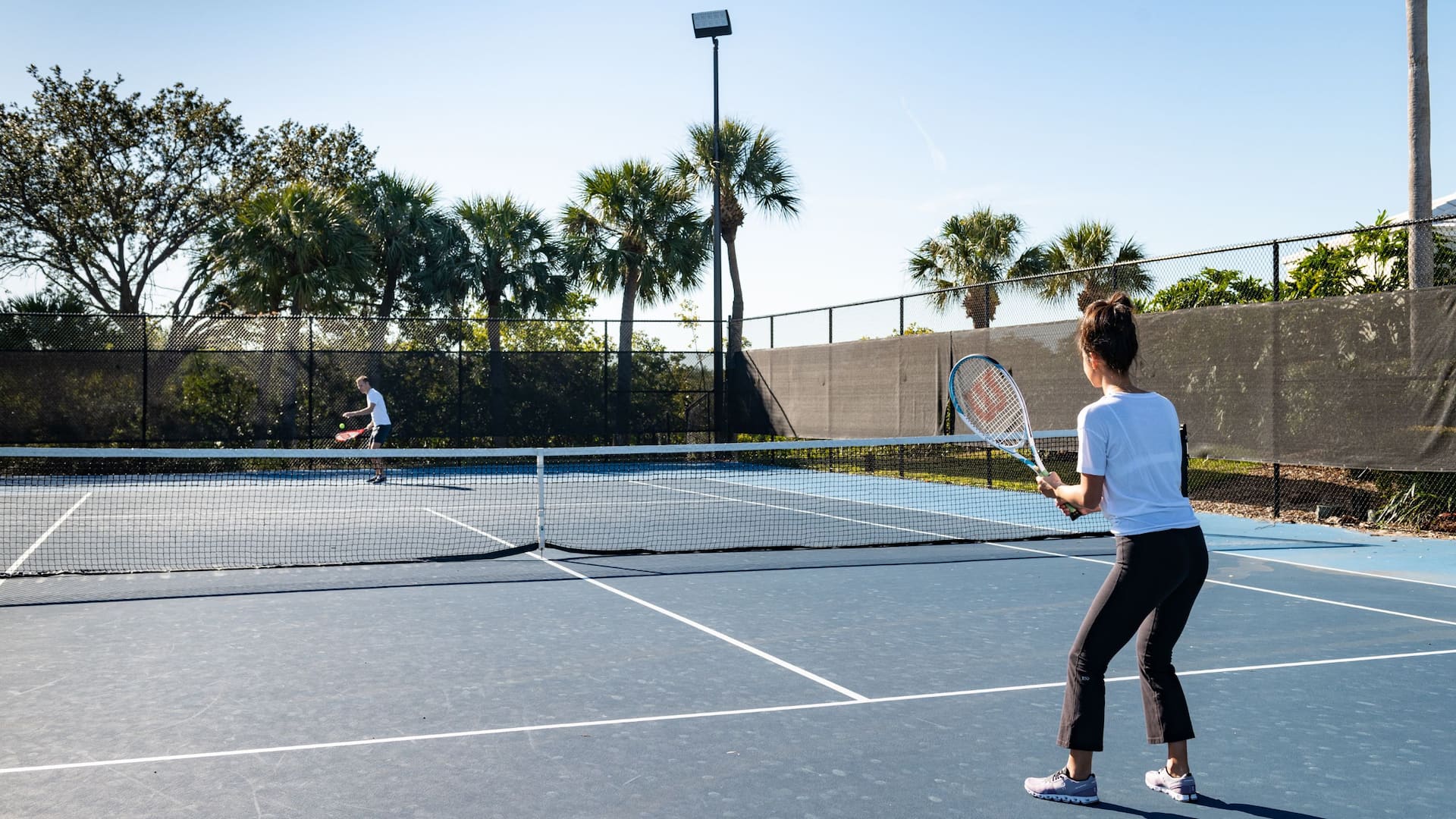 Grand Hyatt Tampa Bay Tennis Couple Woman
