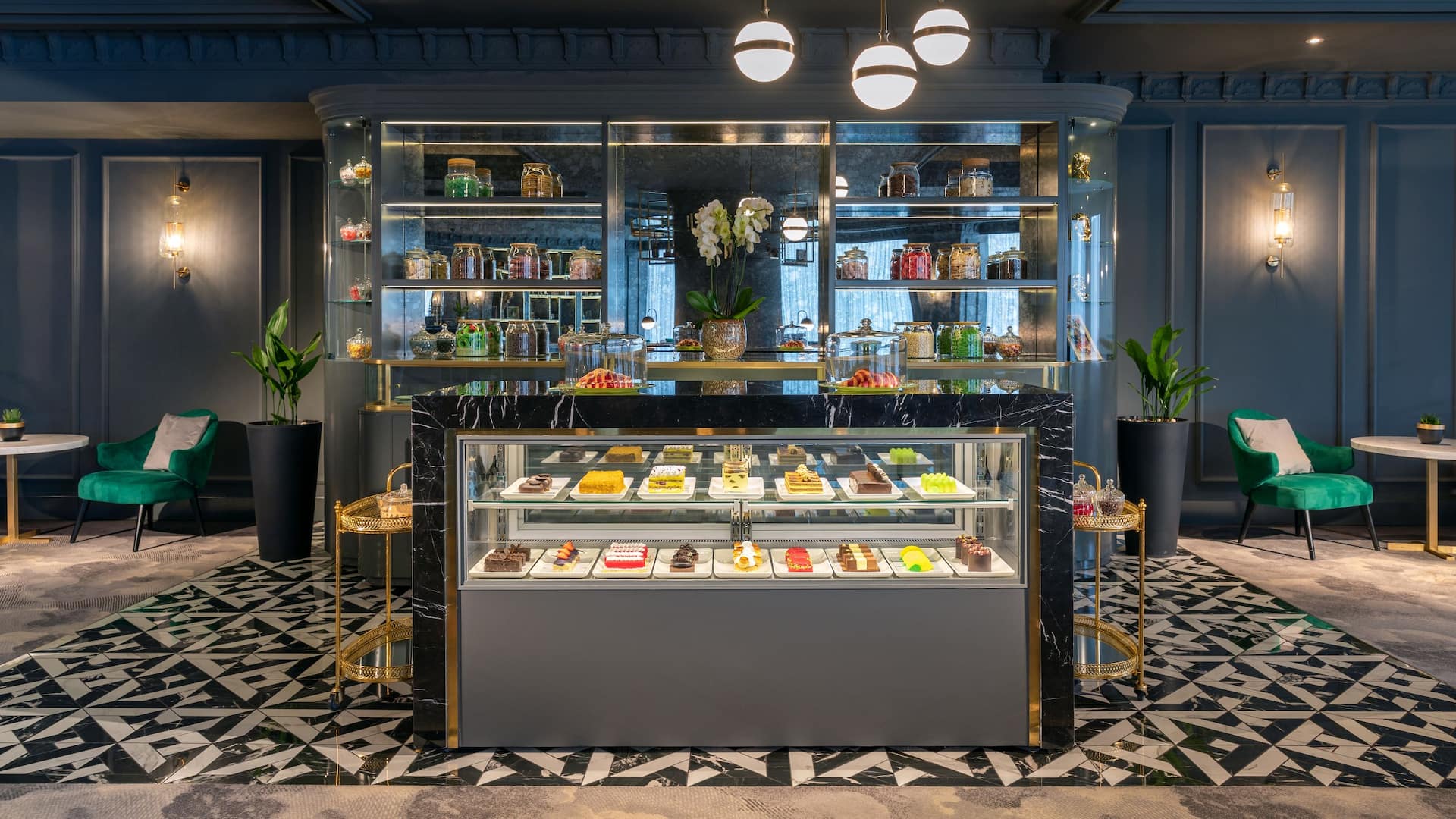 Hyatt Regency Belgrade Hyatt Regency Belgrade Tea House Pastry Counter