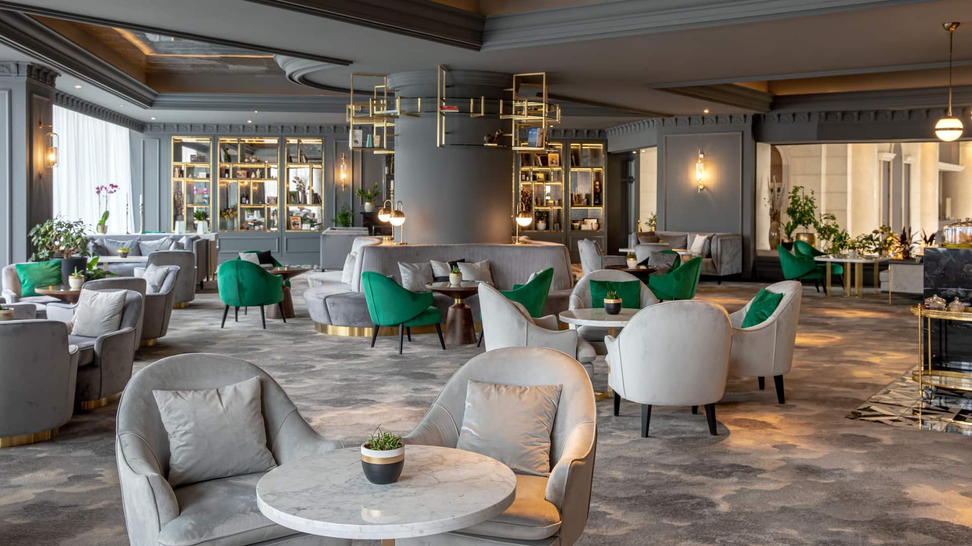 1 of 1 Elegant Tea House interior with refined Victorian decor, ideal for a relaxing coffee break or quiet moment.