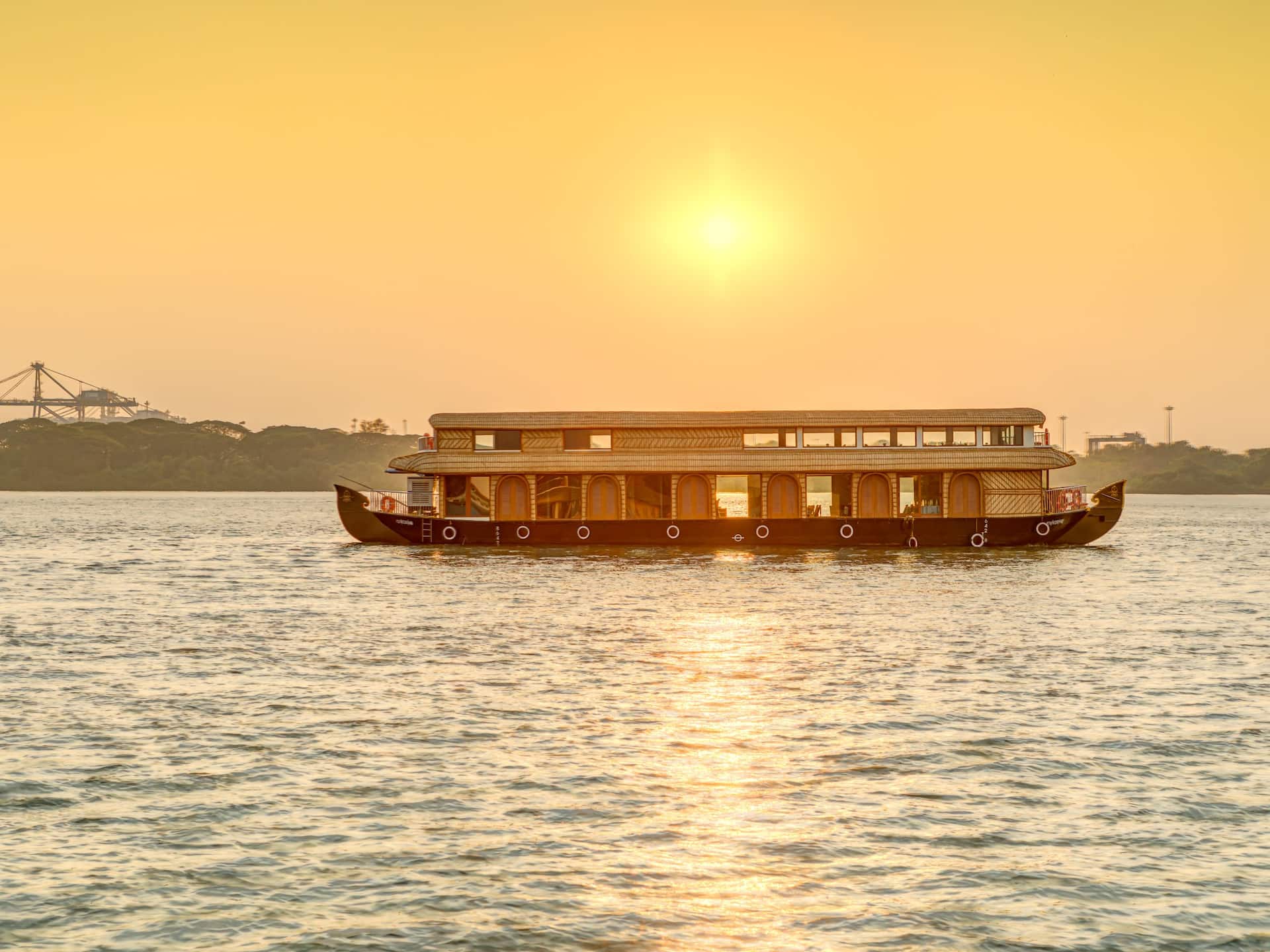 Grand Hyatt Kochi Bolgatty Lulu Event Boat Vembanad Lake