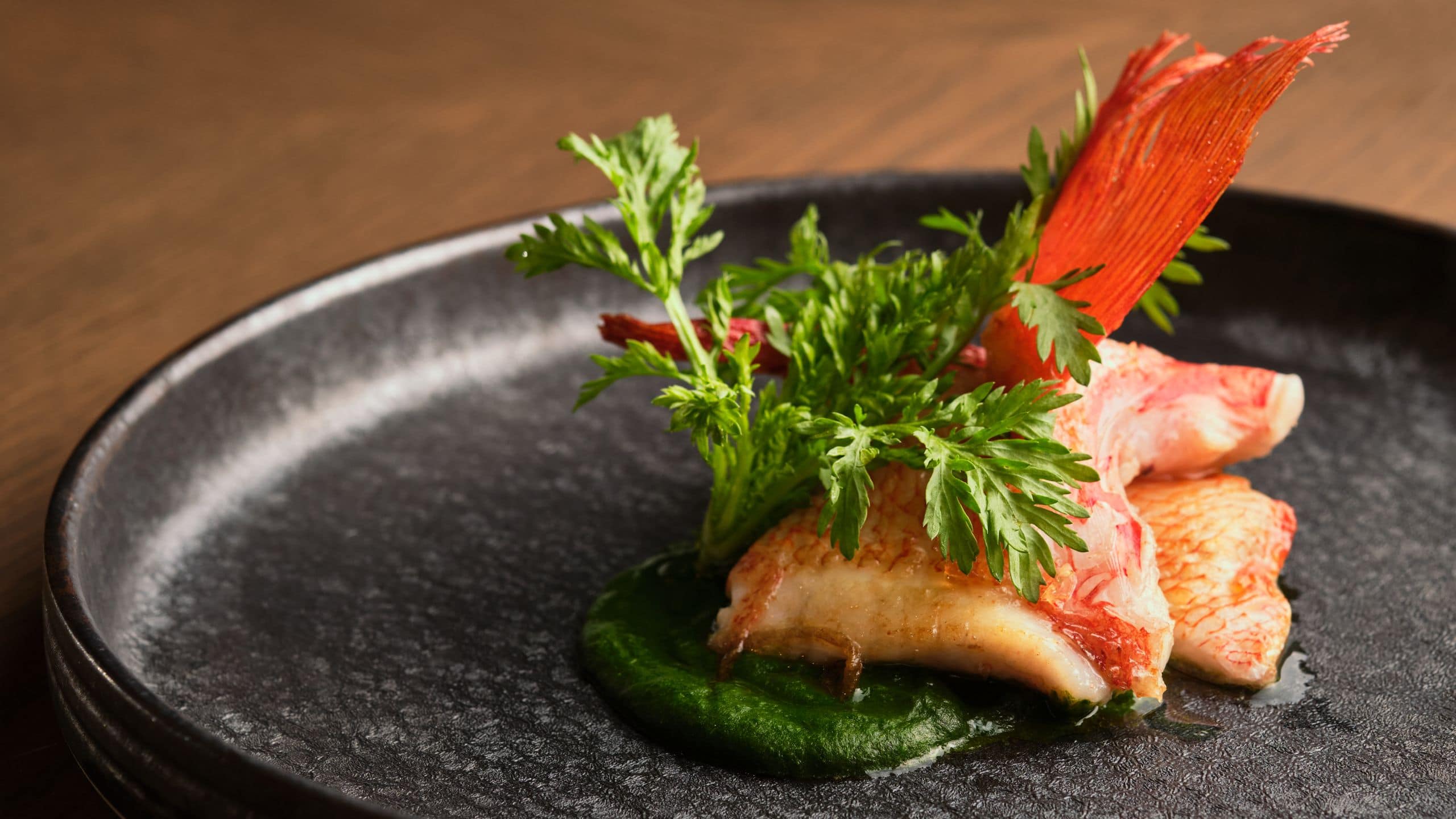 Park Hyatt Niseko Hanazono Teppan Fish Dish