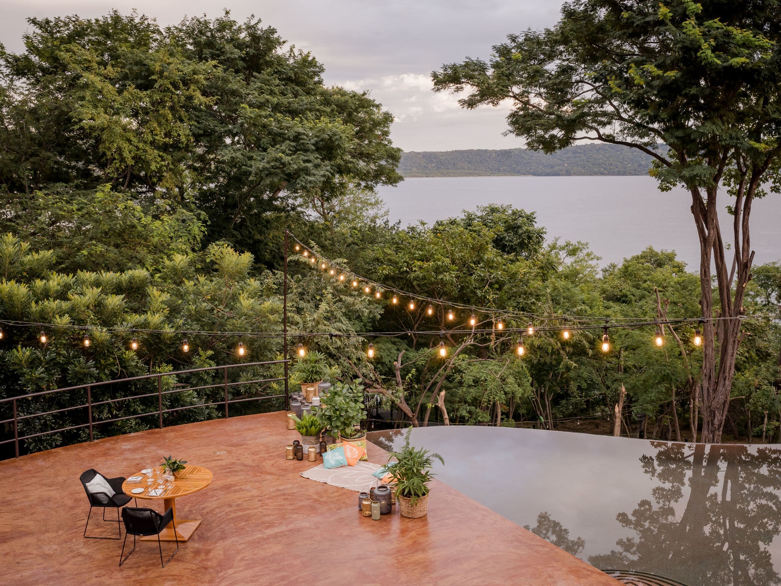 Andaz Costa Rica Resort at Peninsula Papagayo Ostra Pool Private Dinner