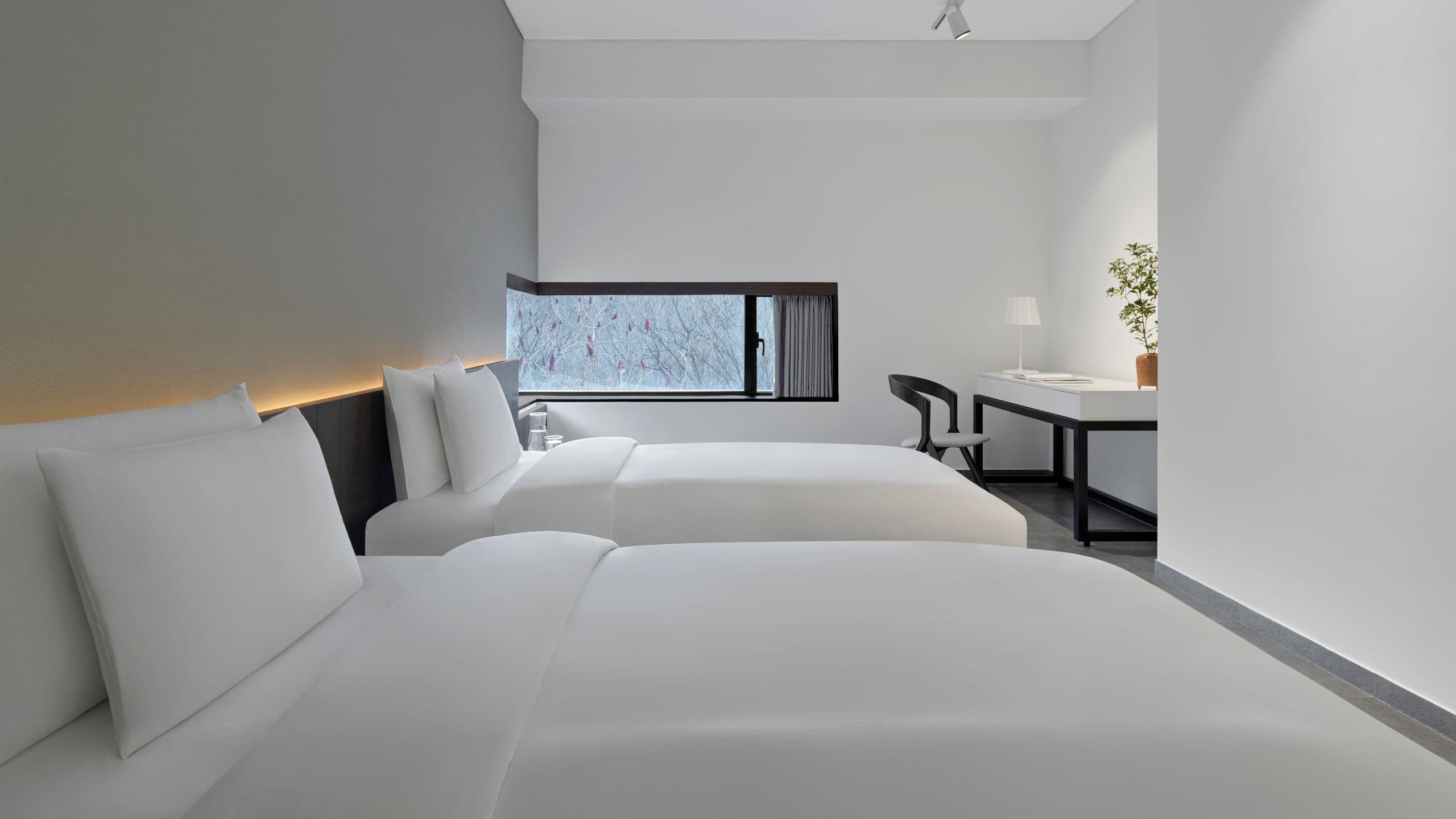 Commune By The Great Wall Terrace House Twin Bed