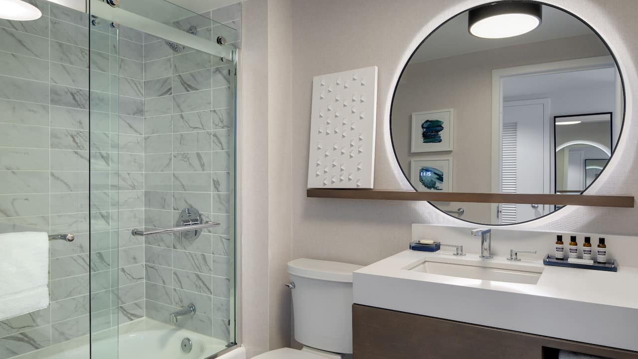 Double Guestroom Bathroom