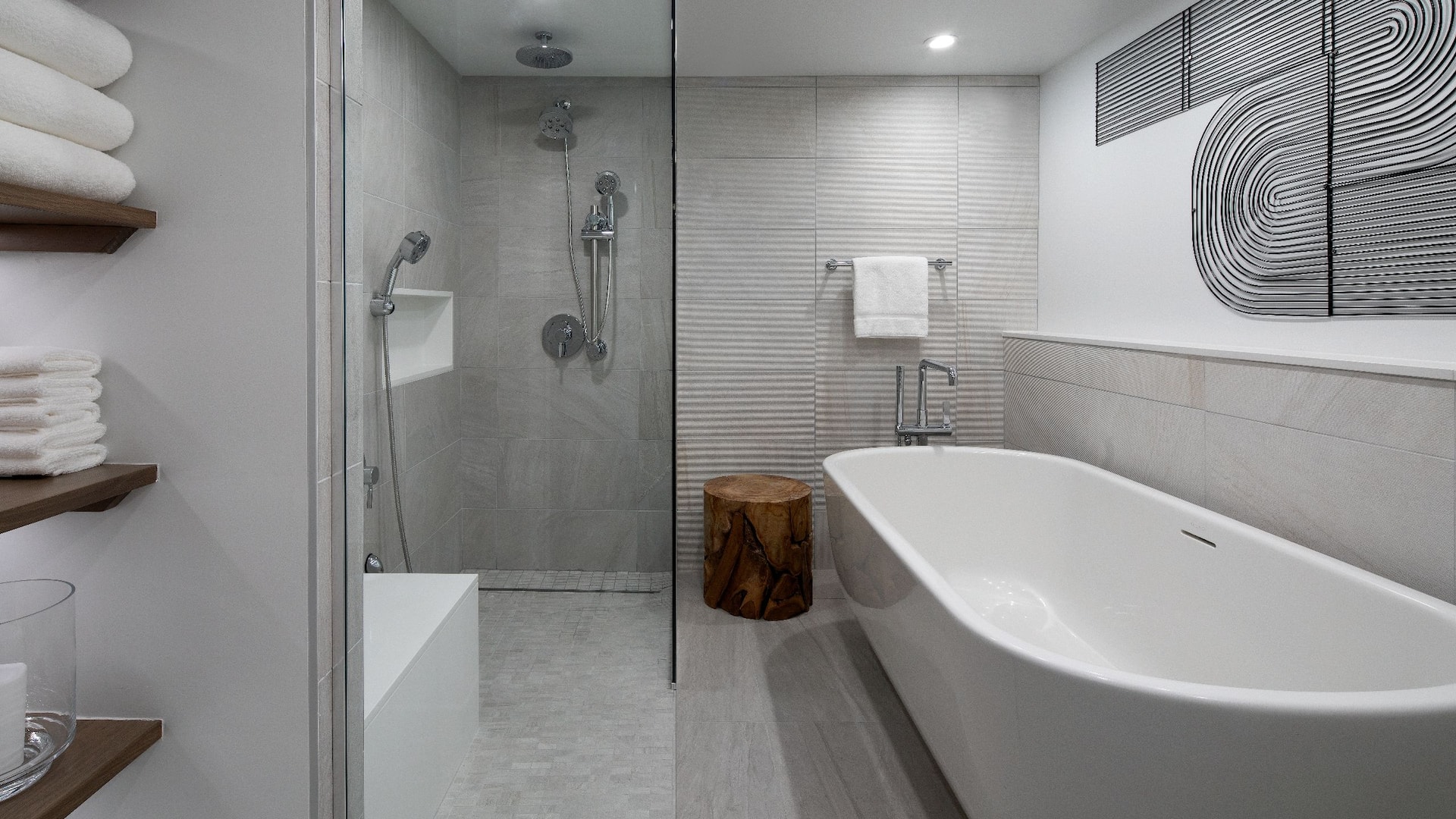 3/4 Hyatt Regency Boston Harbor Presidential Suite Bathroom