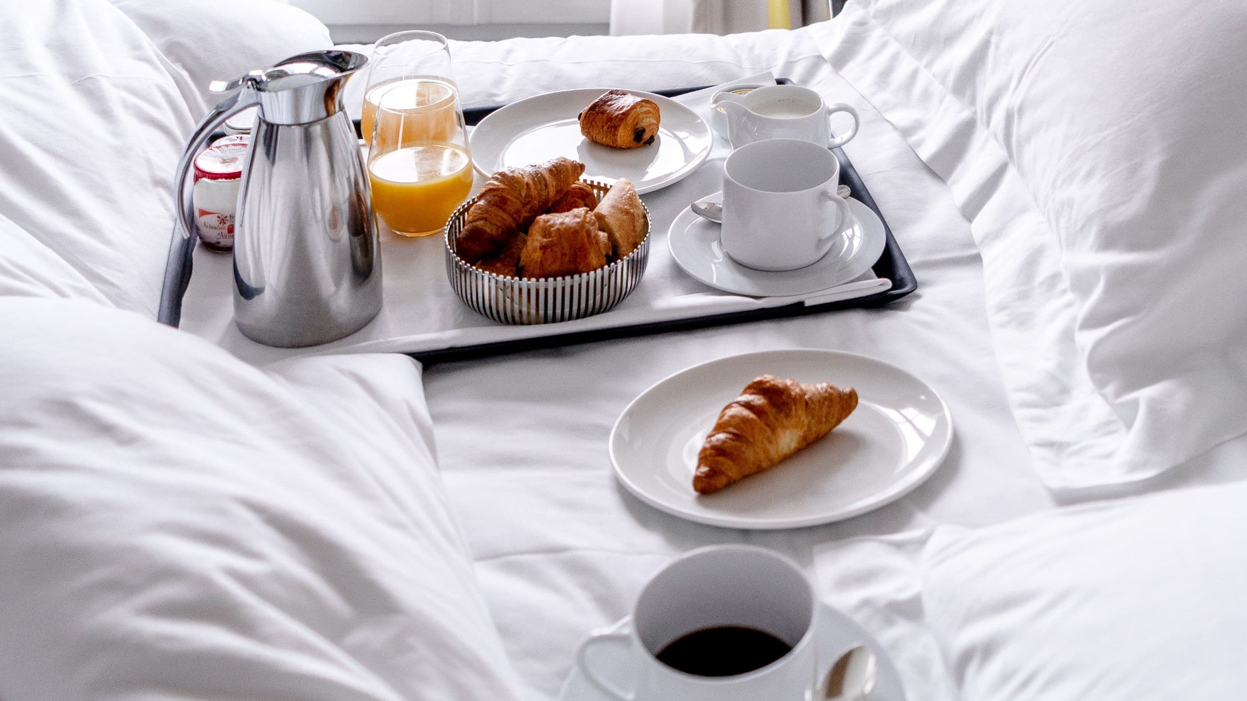 Hyatt Paris Madeleine Presidential Suite Breakfast In Bed