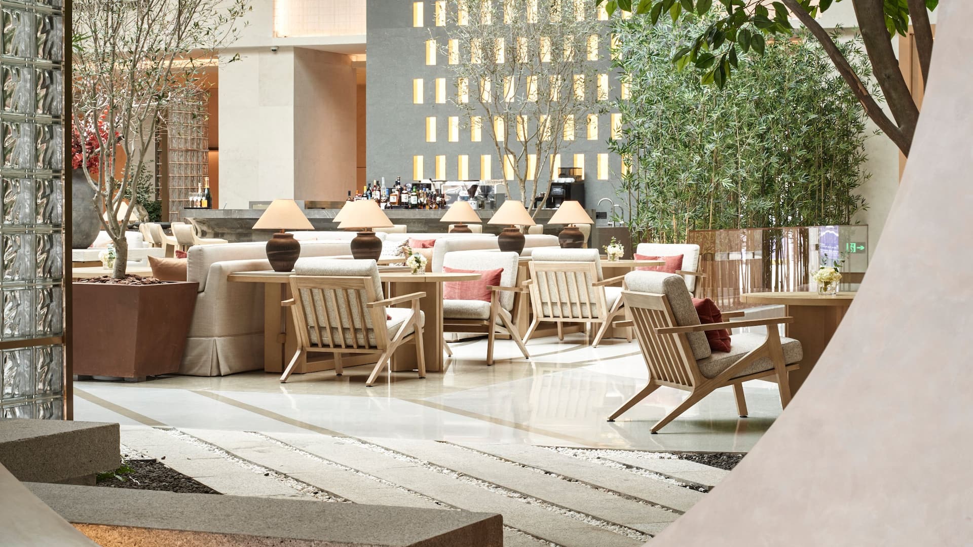 Hyatt Regency Ningbo Hangzhou Bay Lobby Lounge Seating