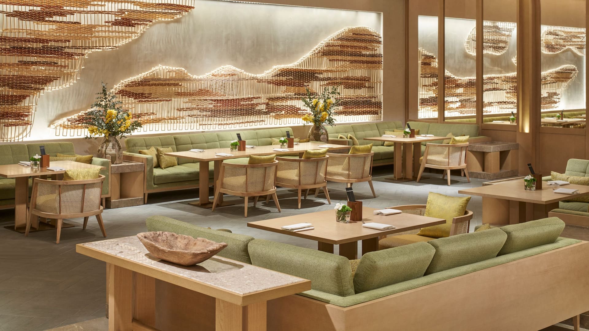 Hyatt Regency Ningbo Hangzhou Bay Market Cafe Seating View