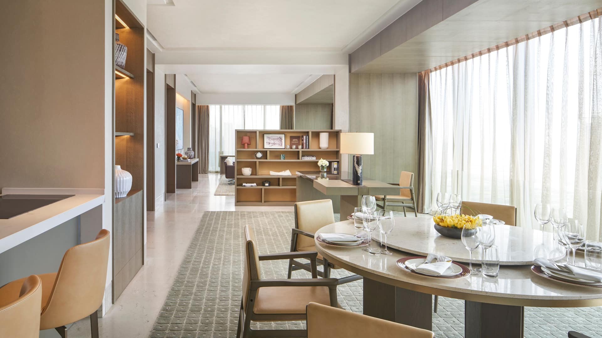 Hyatt Regency Ningbo Hangzhou Bay Chairman Suite Set up