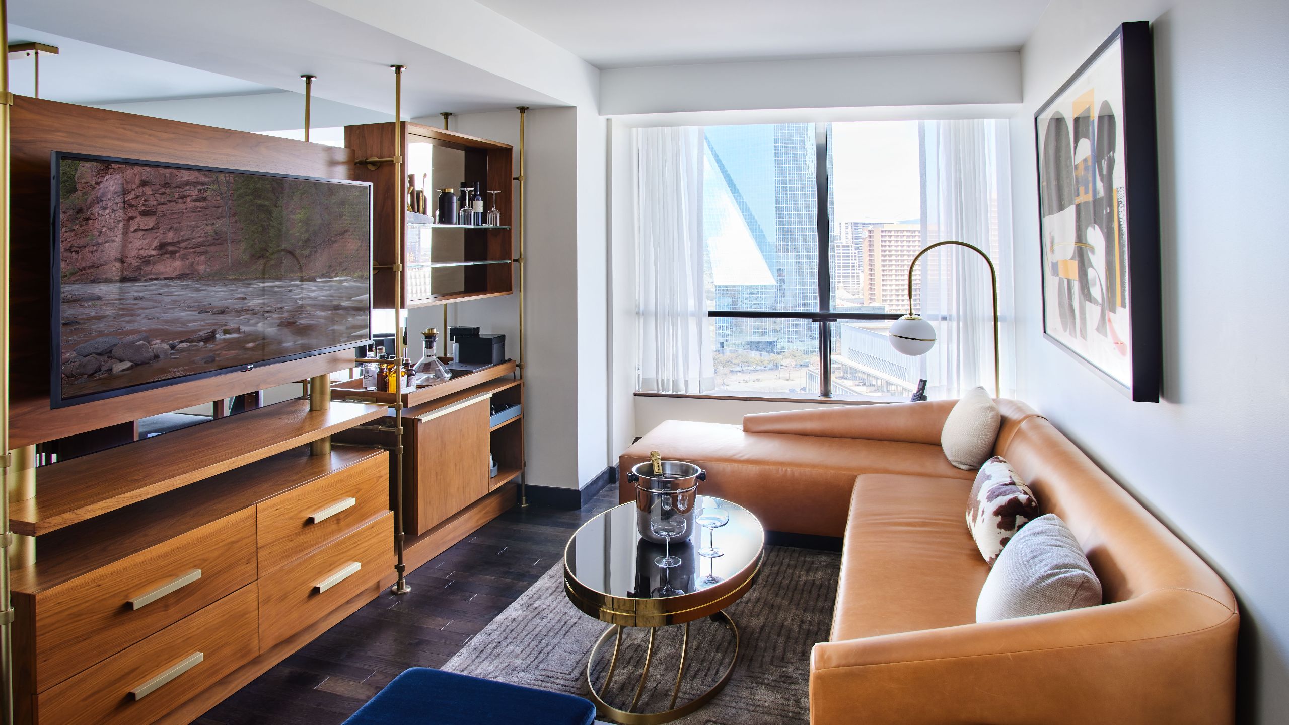 Thompson Dallas National Suite Living Room