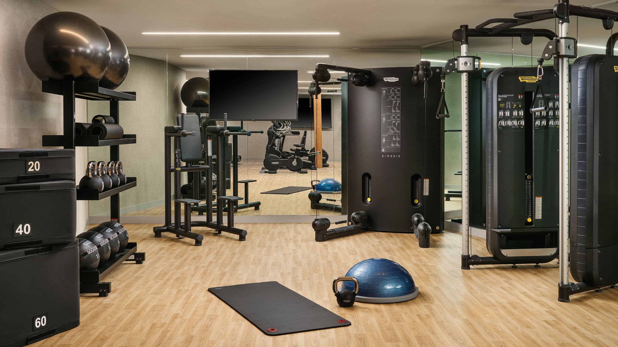 Alila Marea Beach Resort Encinitas Fitness Studio Layout