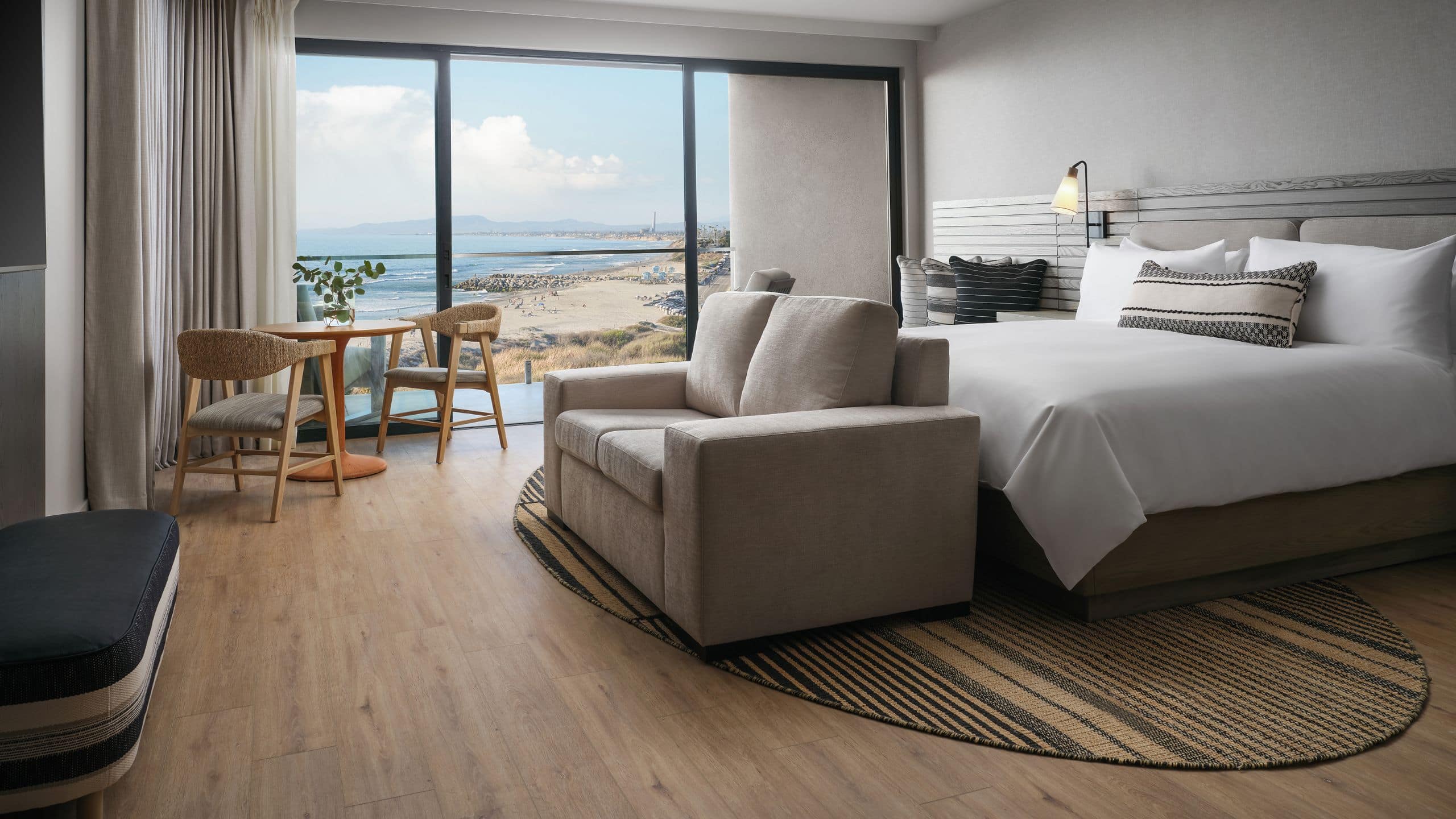 Alila Marea Beach Resort Encinitas Studio Coastline Balcony