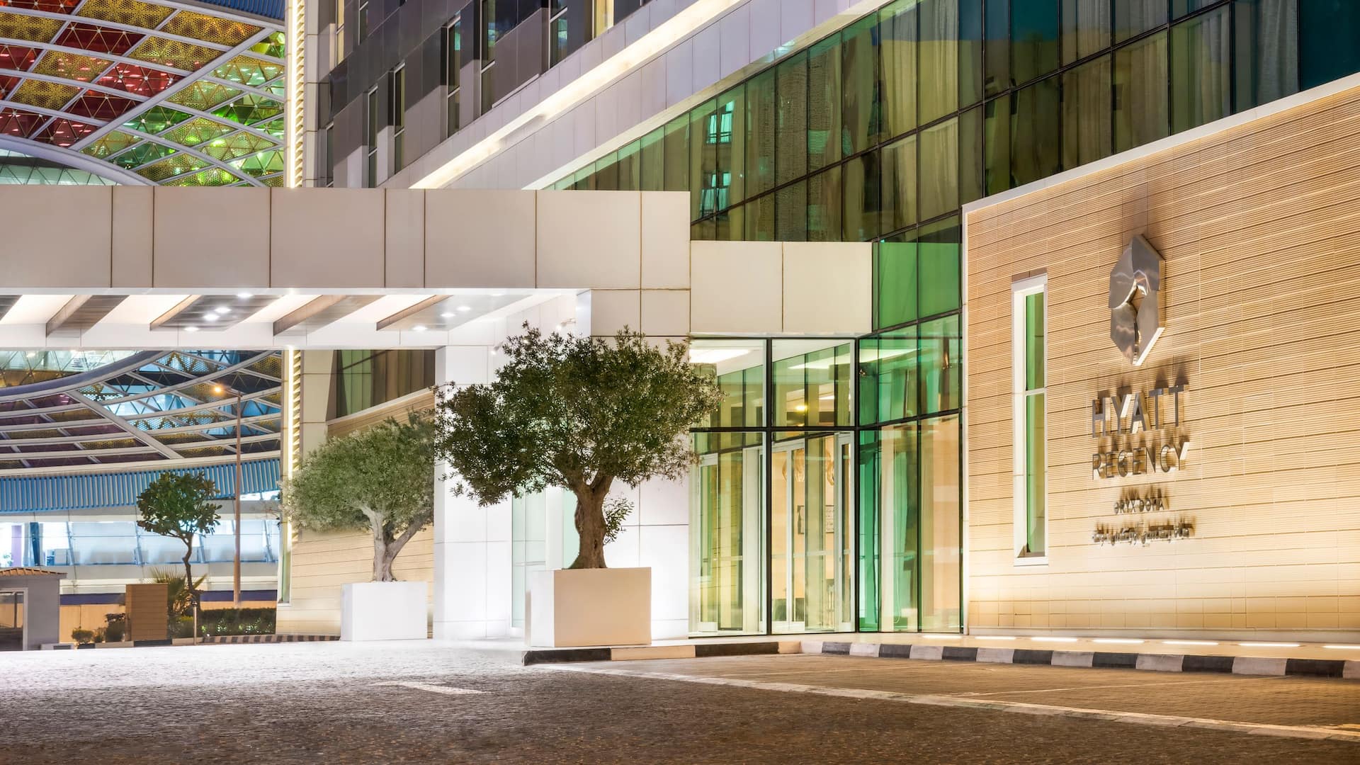 Hyatt Regency Oryx Doha Hotel Entrance