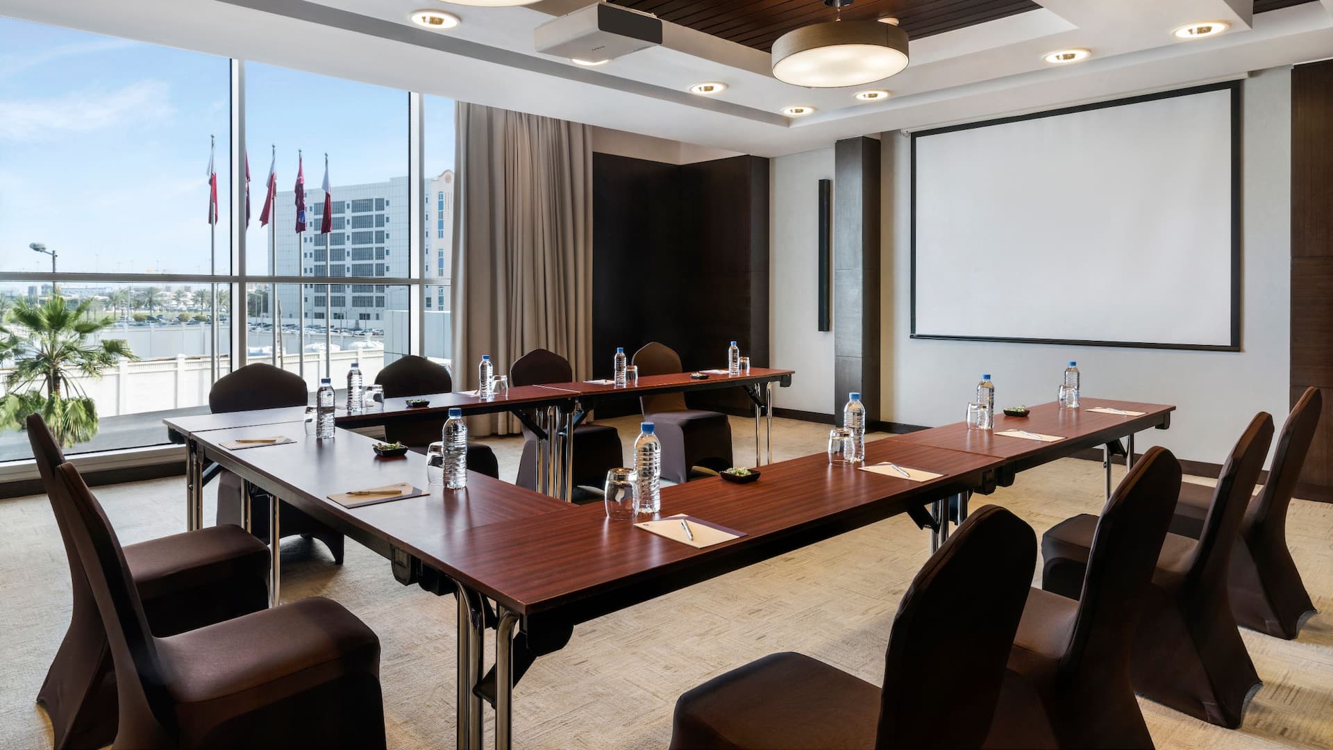 Hyatt Regency Oryx Doha Meeting Room Ushape Setup