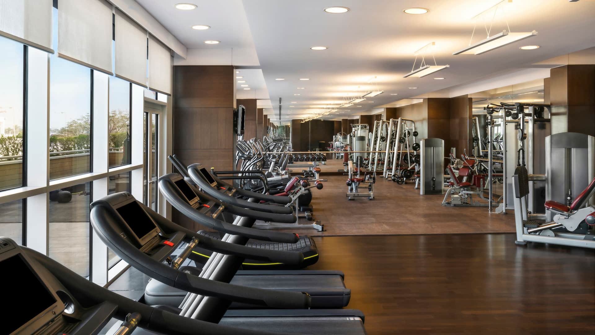 Hyatt Regency Oryx Doha Fitness Center Treadmill