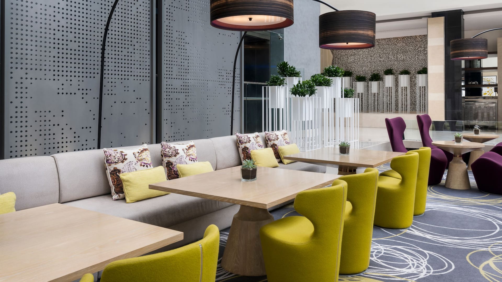 Hyatt Regency Oryx Doha Sky Lounge Booth