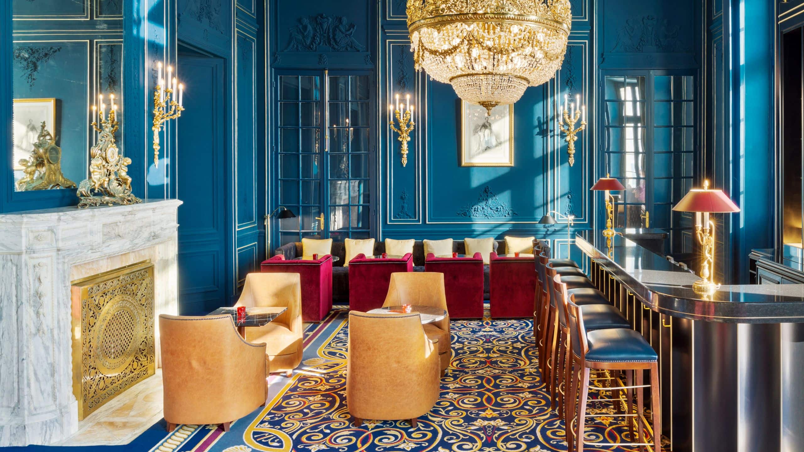 Hôtel du Palais Biarritz Bar Napoleon Overview