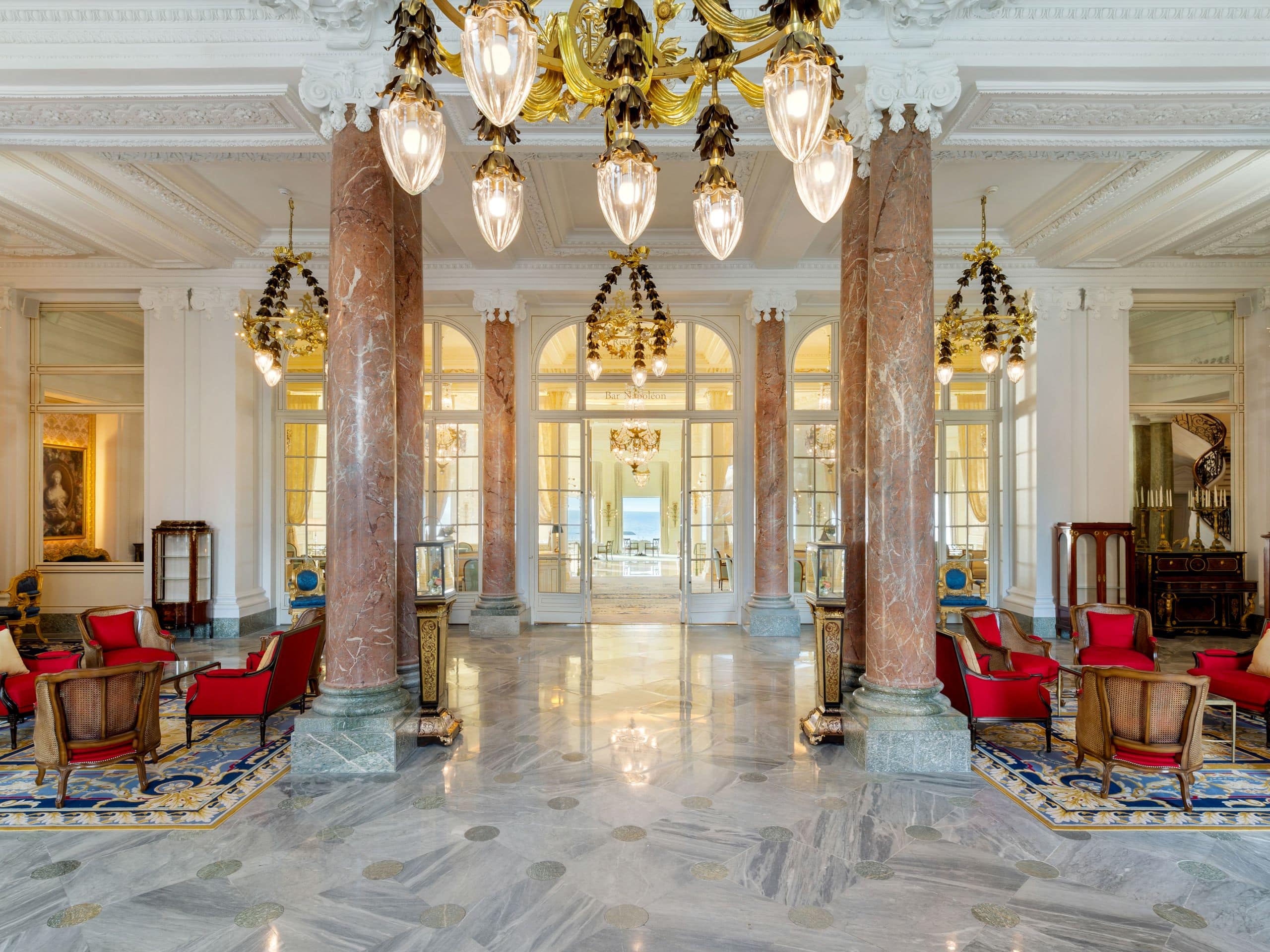 Hôtel du Palais Biarritz Lobby Entrance
