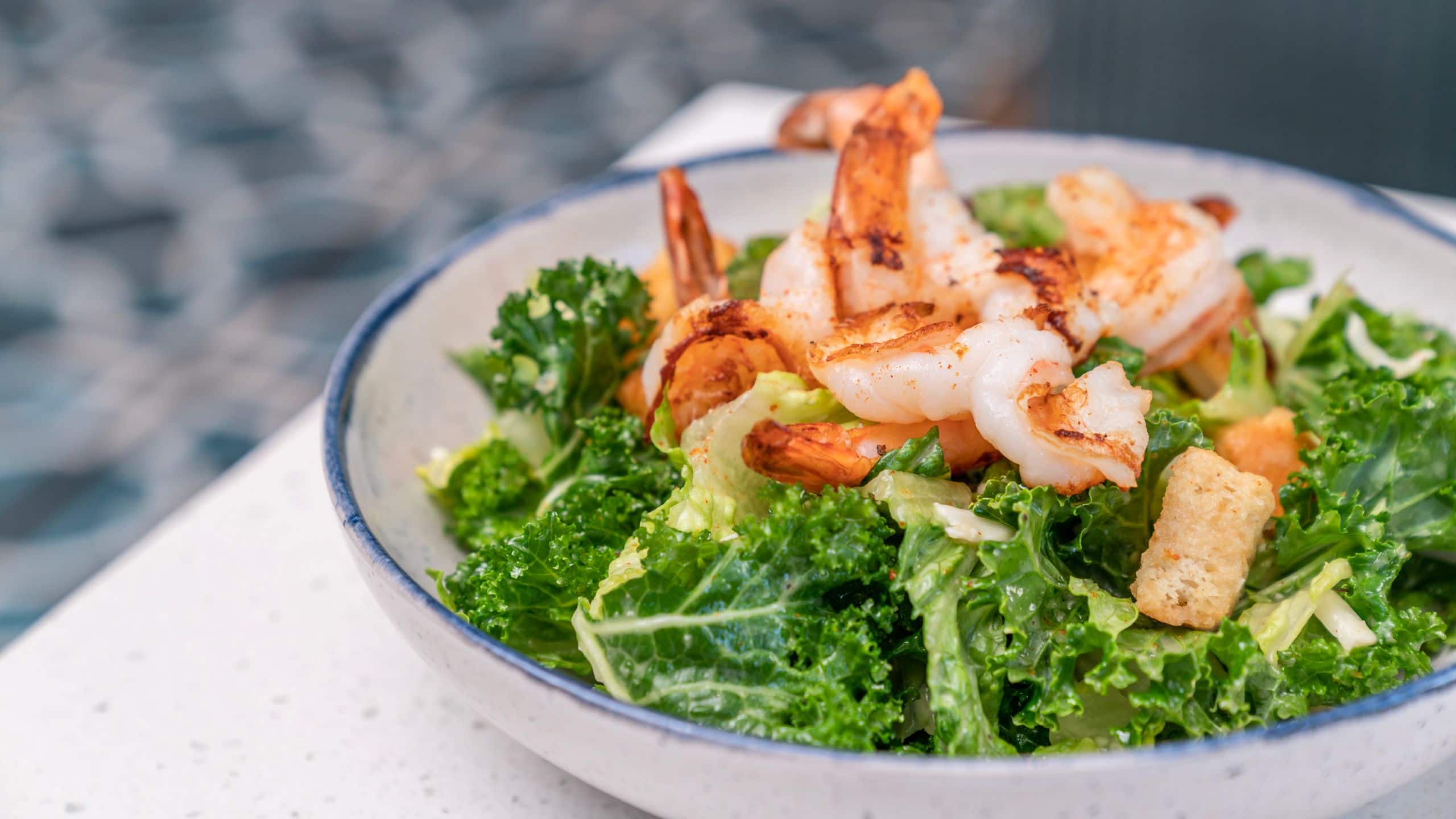 Hyatt Centric Brickell Miami Shrimp Salad