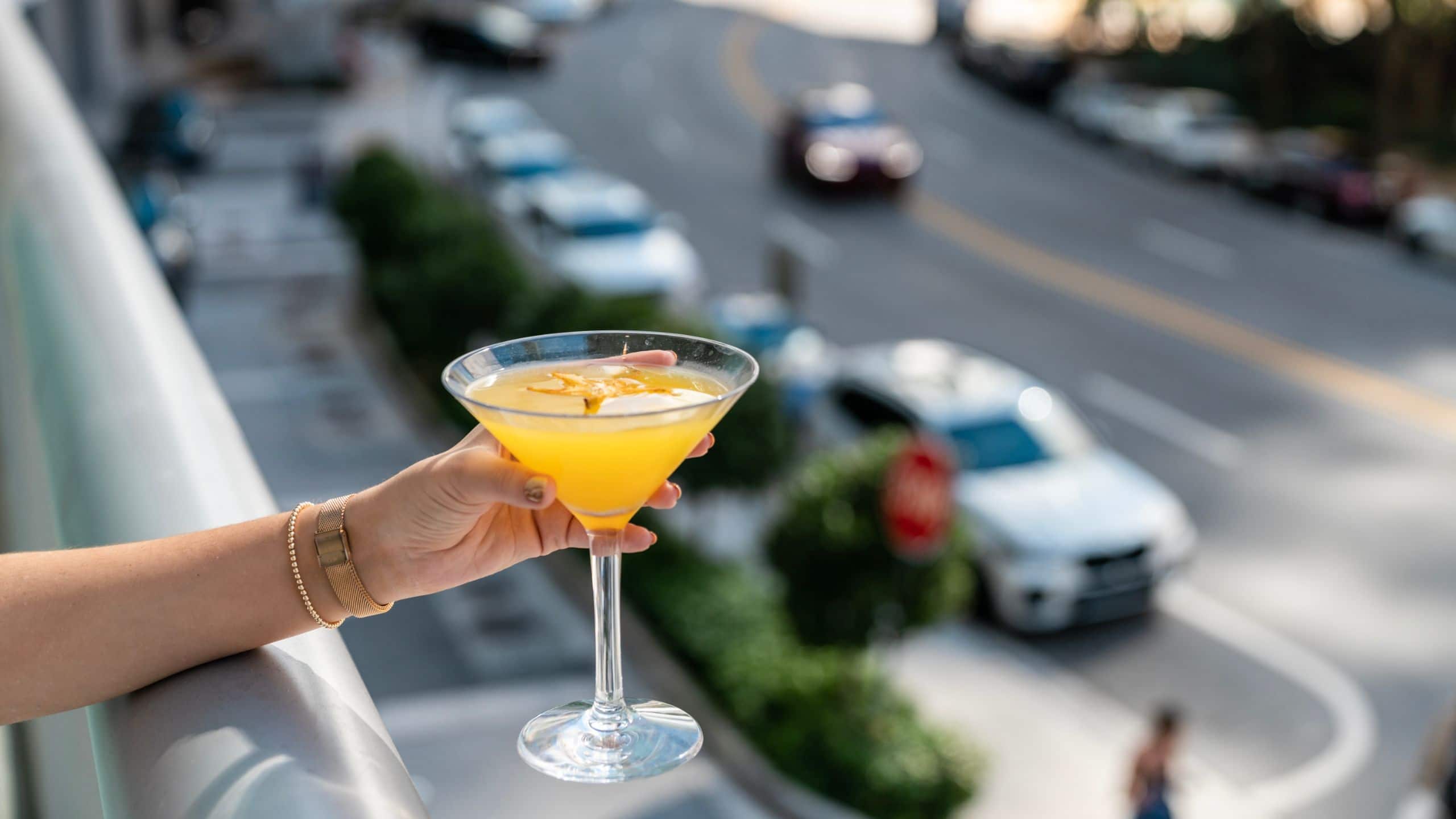 Hyatt Centric Brickell Miami Terrace Cocktail