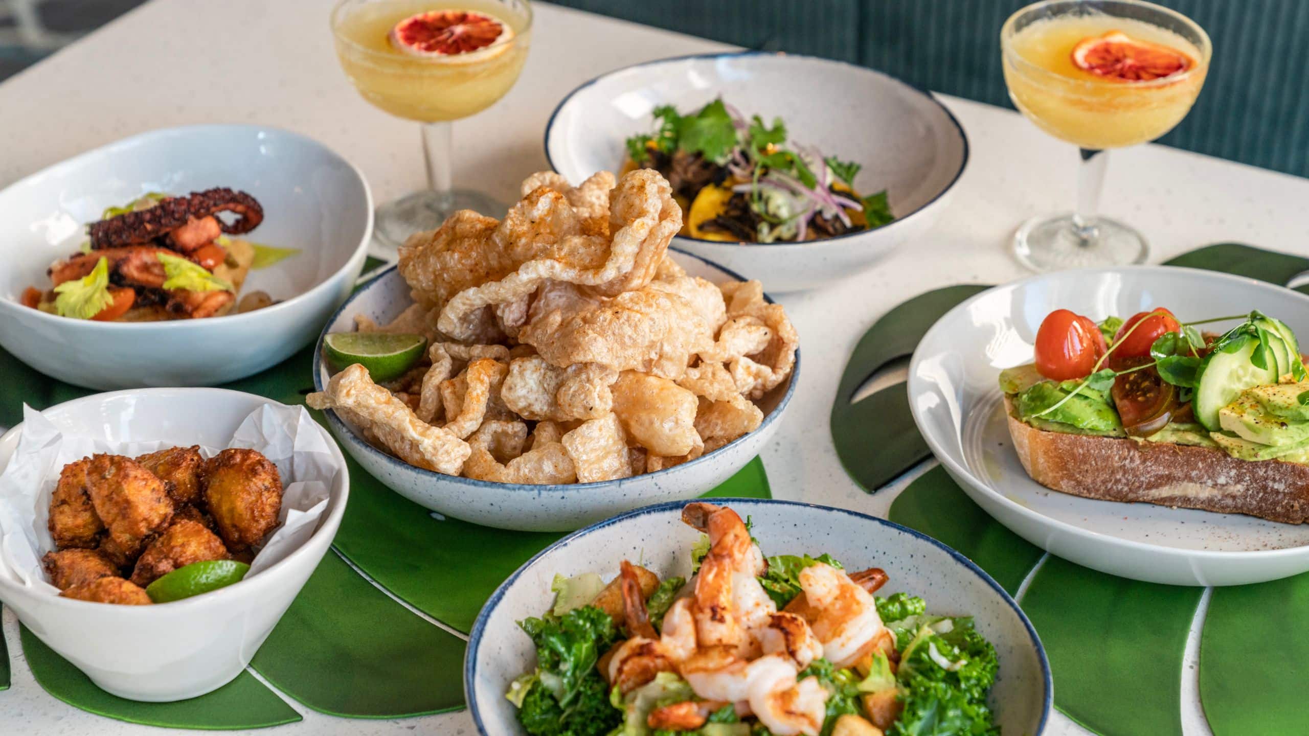 Hyatt Centric Brickell Miami Appetizers And Cocktails