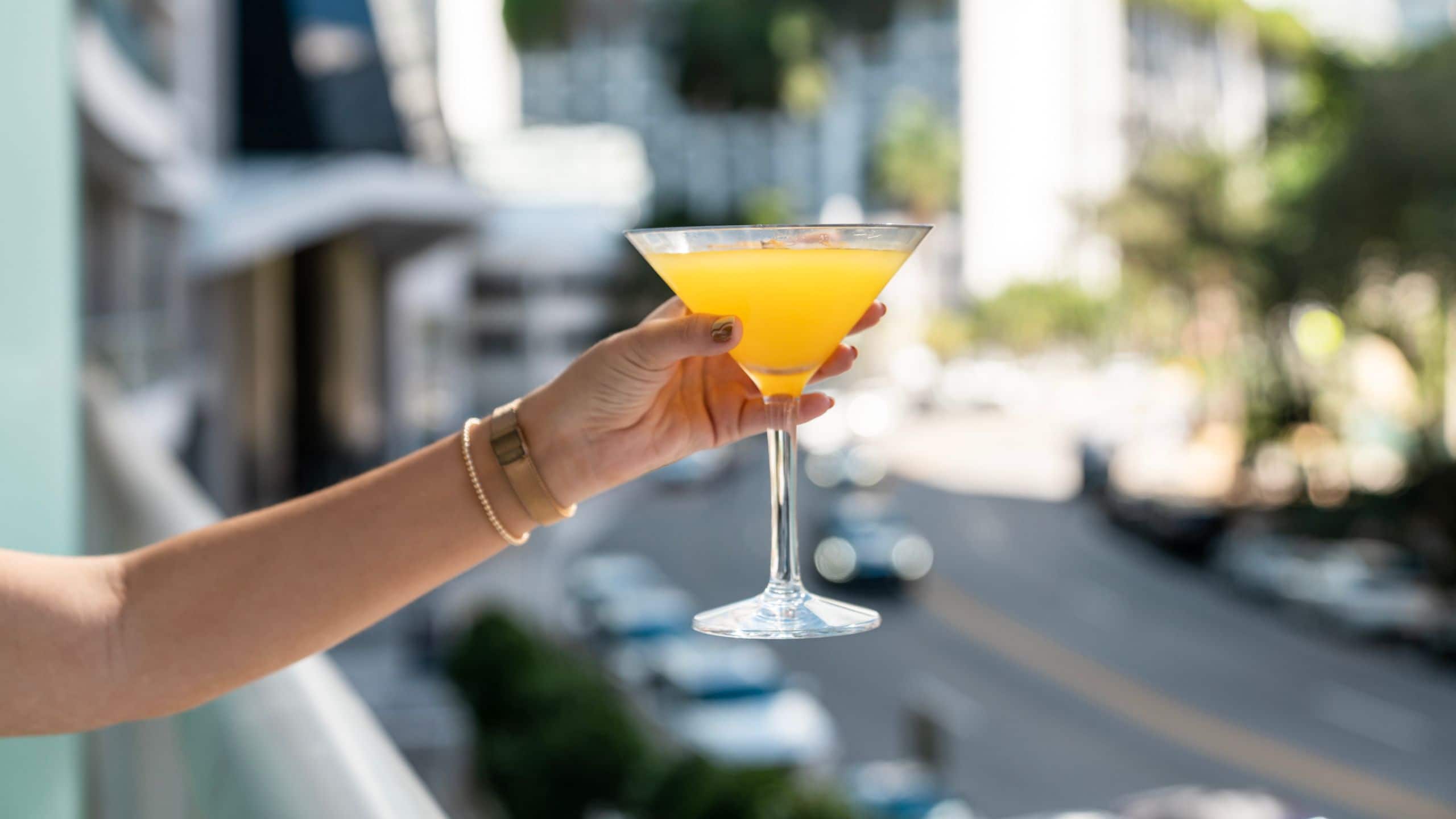 Hyatt Centric Brickell Miami Cocktail View Female