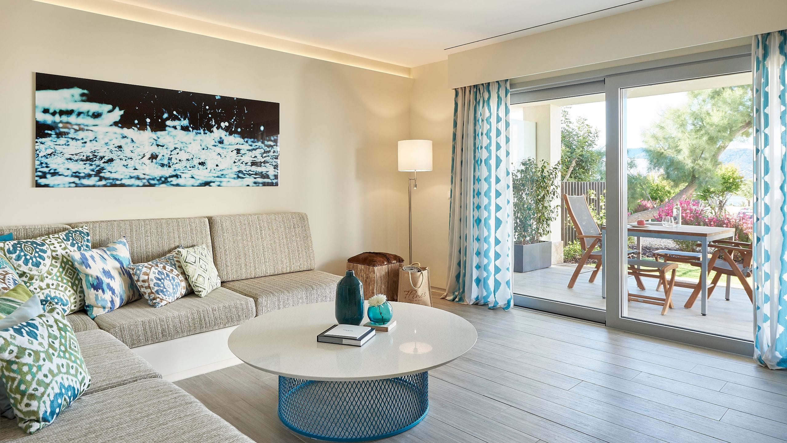 7Pines Resort Ibiza Garden Suite Deluxe Living Area