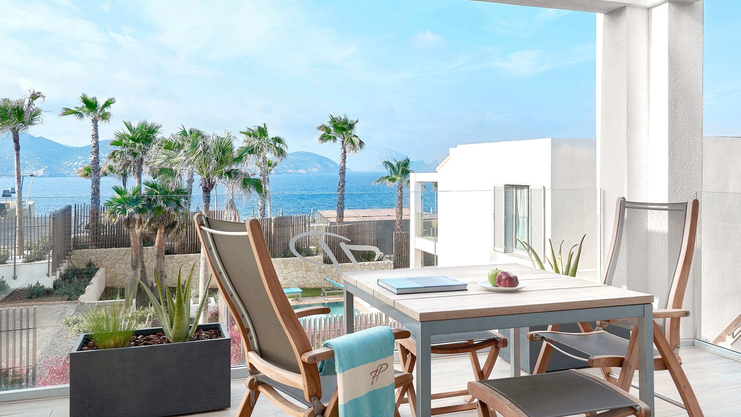7Pines Resort Ibiza Resort Suite Sea View Balcony