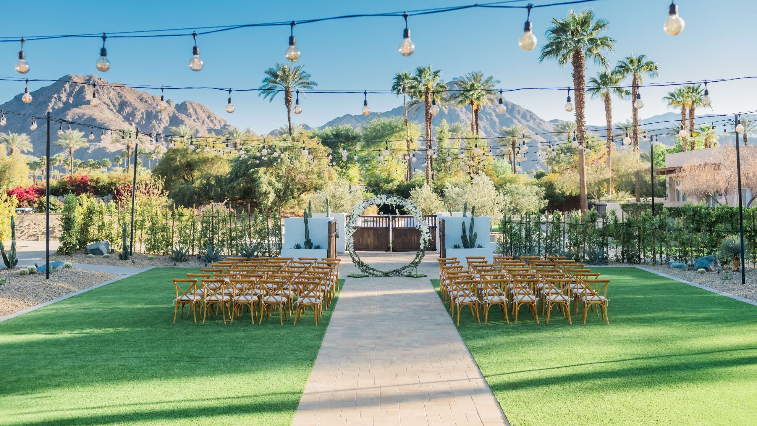 Grand Hyatt Indian Wells Resort & Villas The Grove Ceremony