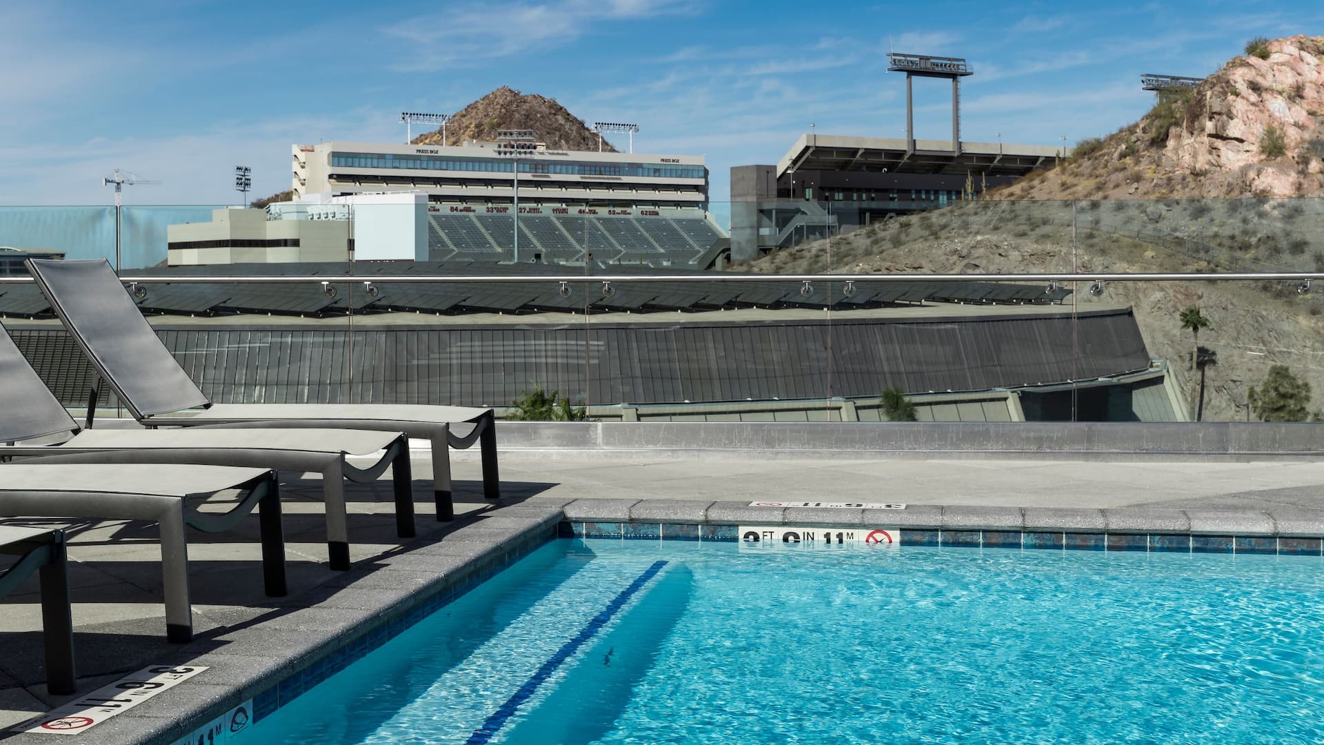 Hyatt Place Tempe / Phoenix / University Pool Daytime View