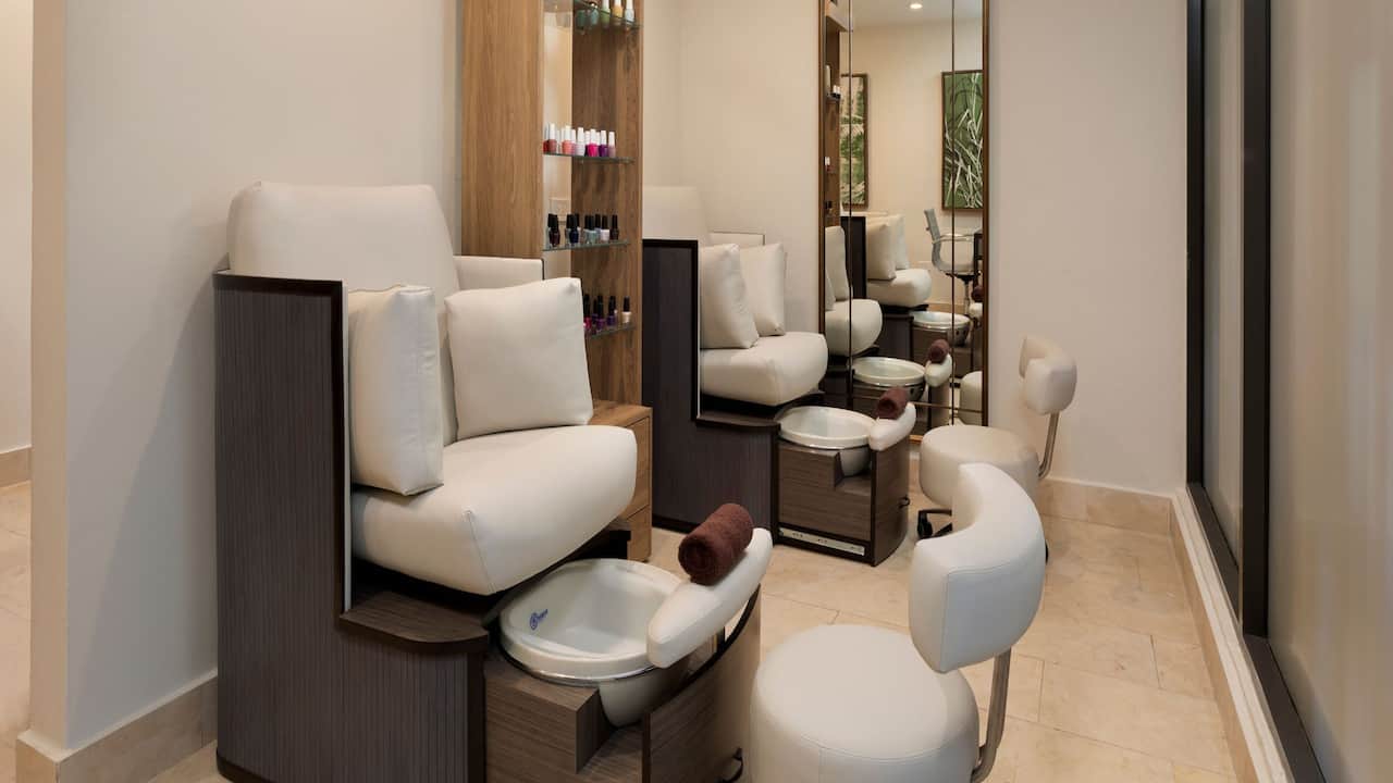 Rainforest spa