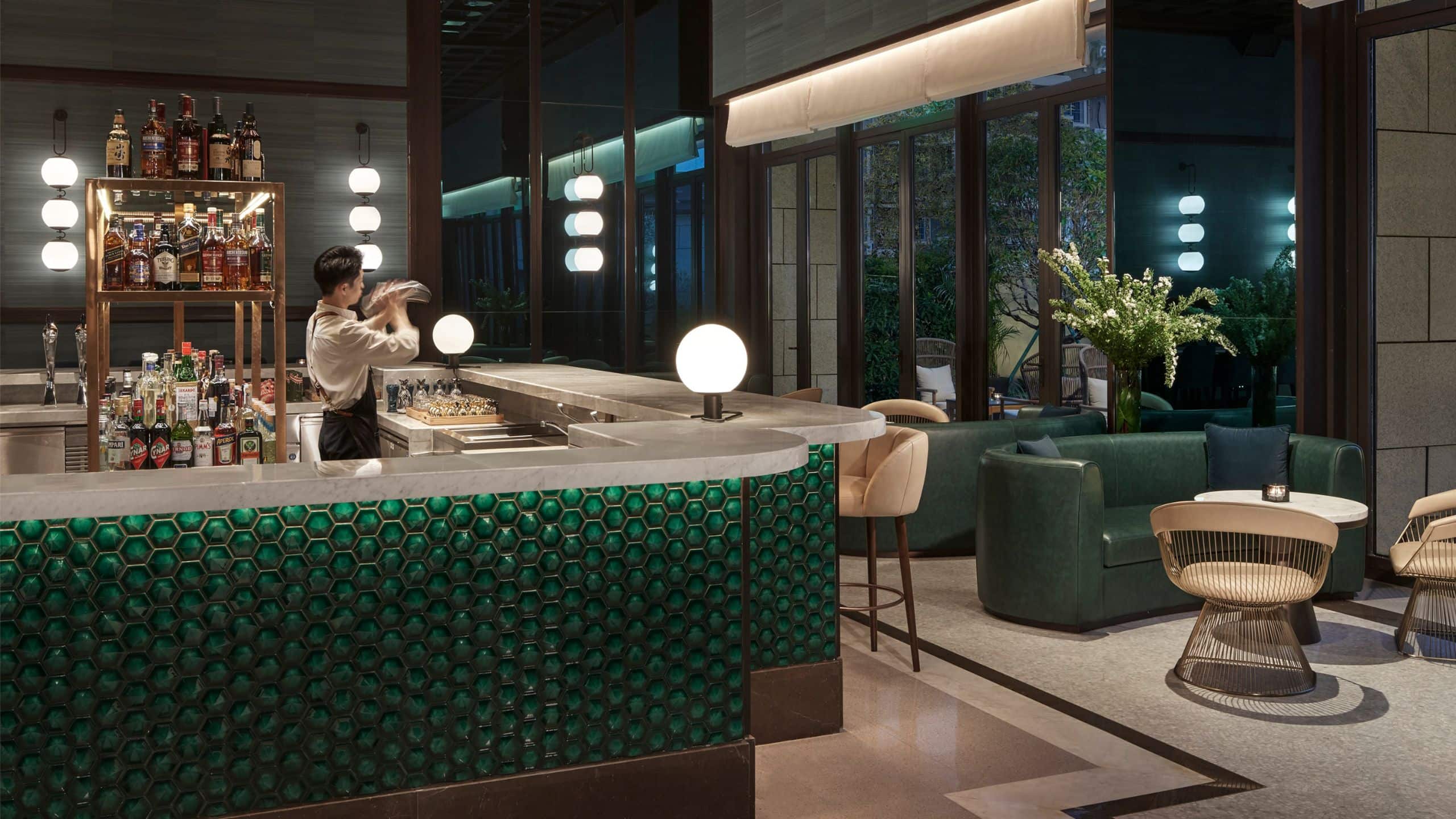 Andaz Xiamen More Than Wine Bar View