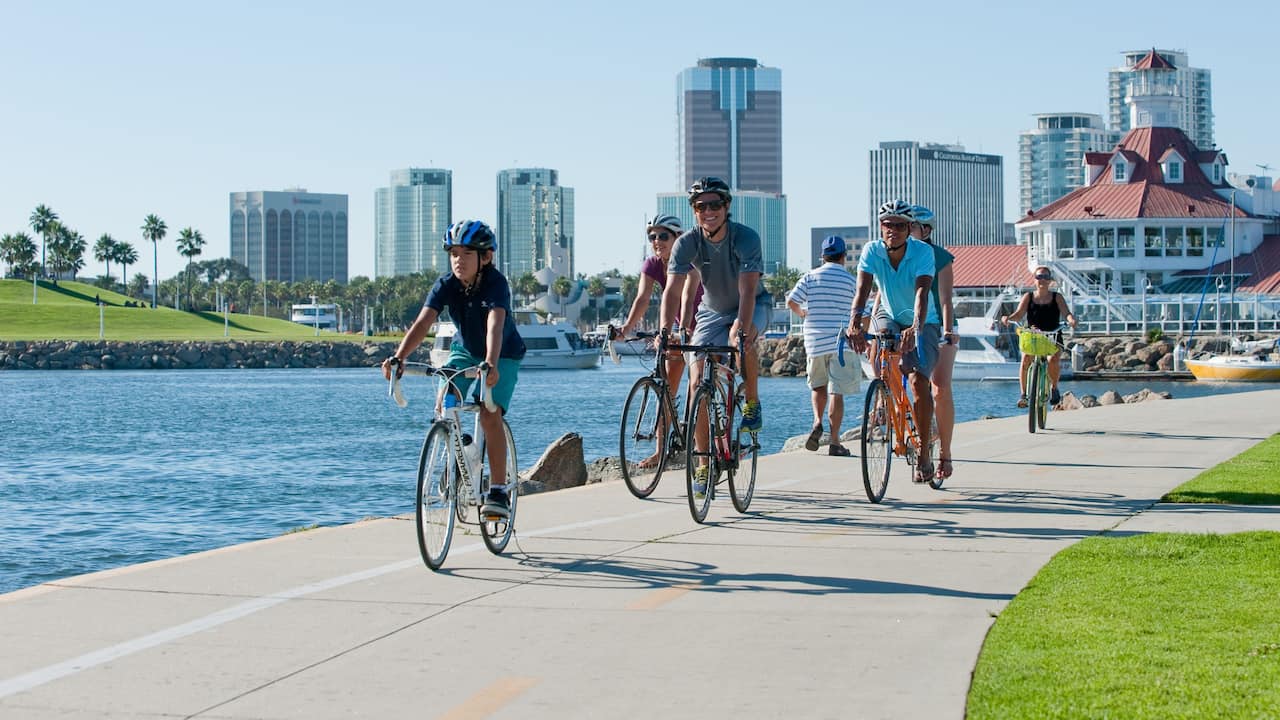 Long Beach Waterfront Bike Ride