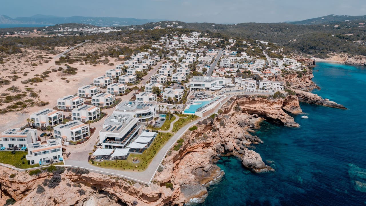 7Pines Ibiza Hotel Aerial