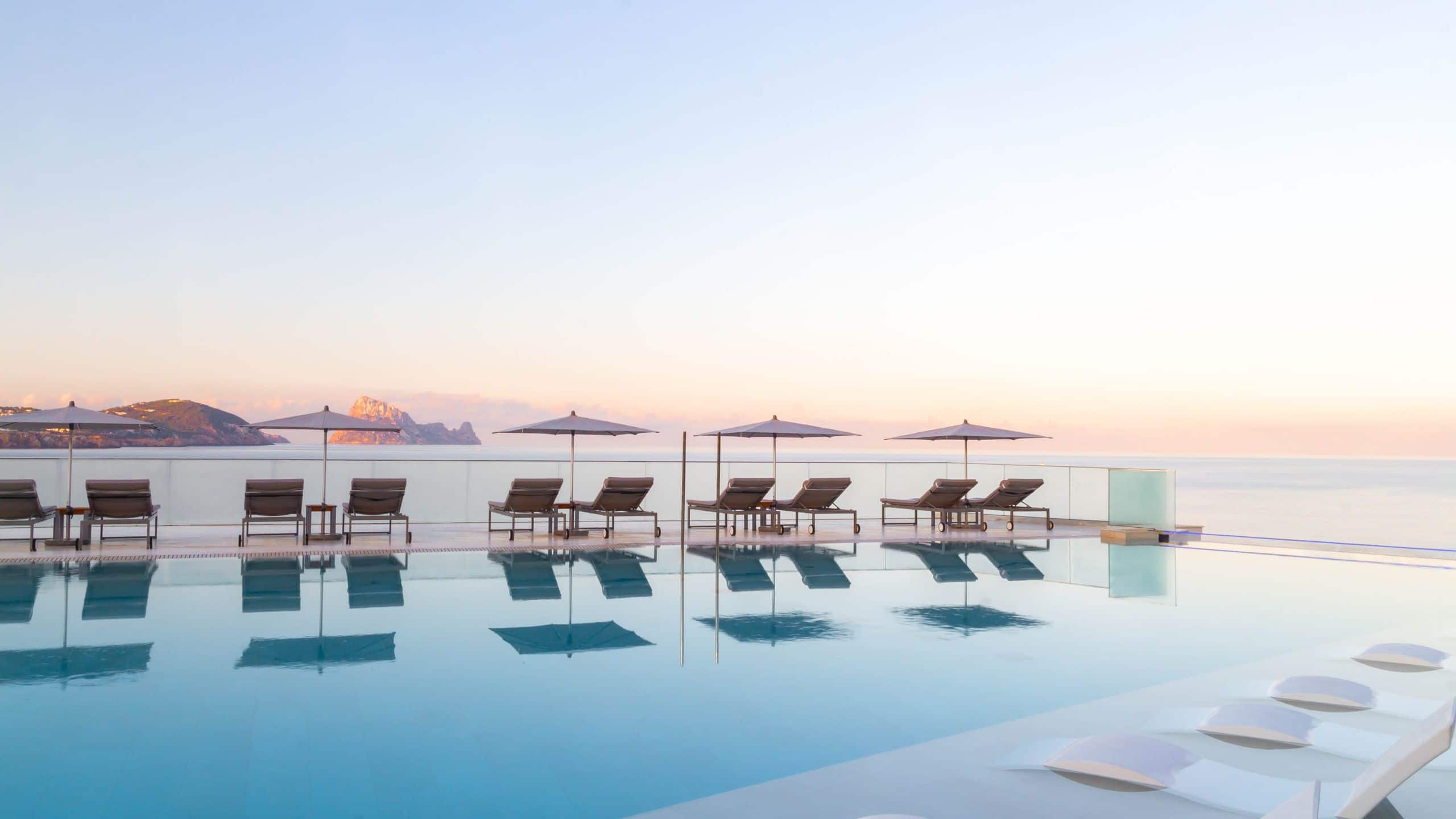 7Pines Resort Ibiza Infinity Pool View