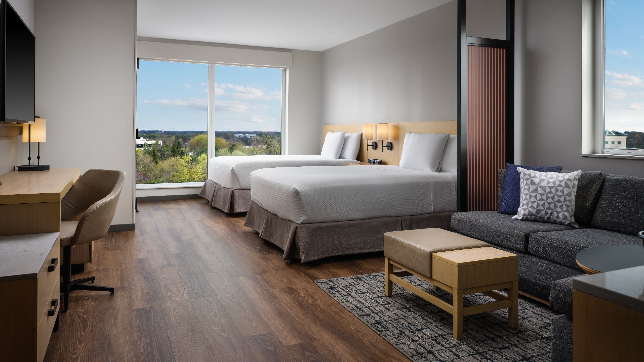 The Forester Hotel Accessible Double Guest Room