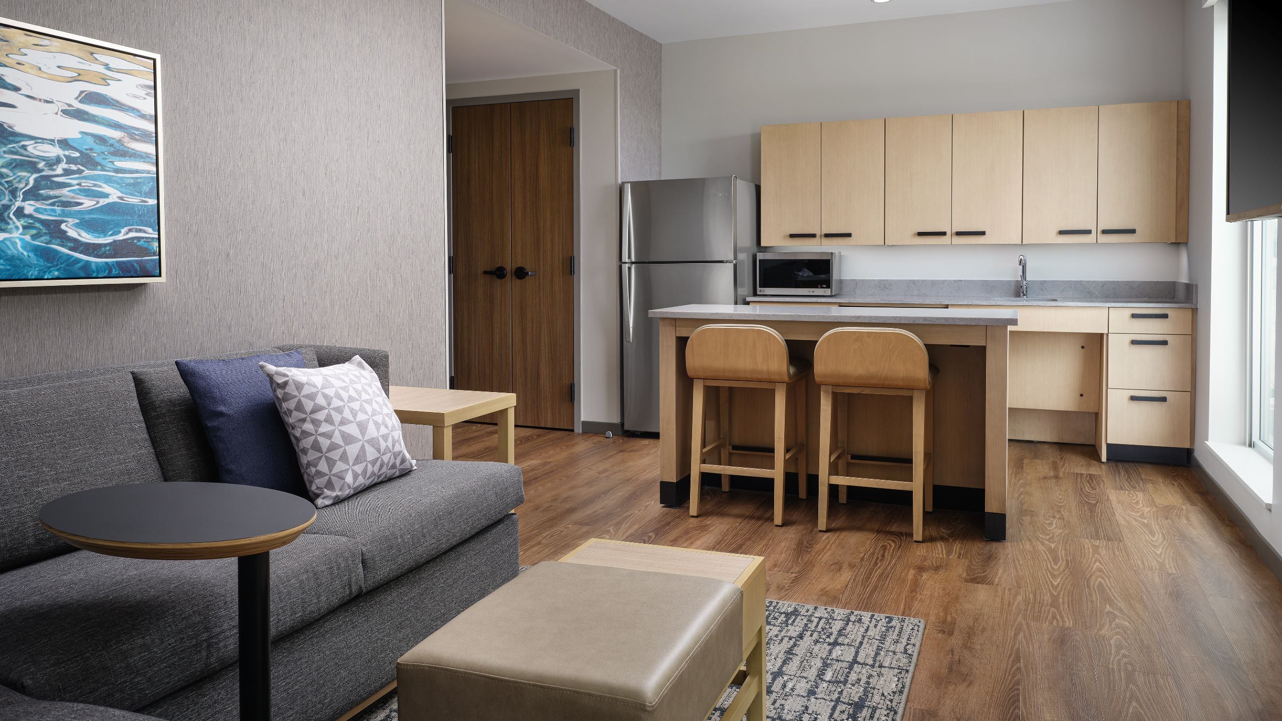 The Forester Hotel Accessible Suite Living Room