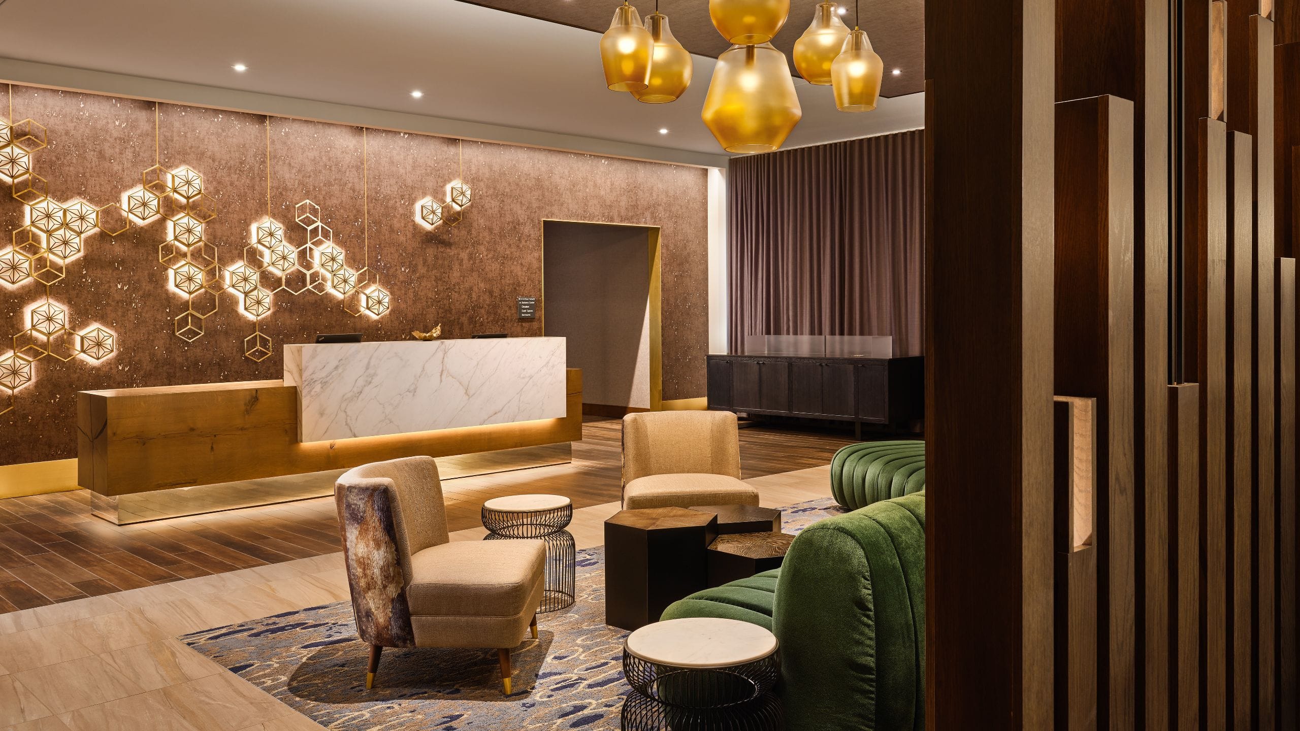 The Forester Hotel Lobby Front Desk