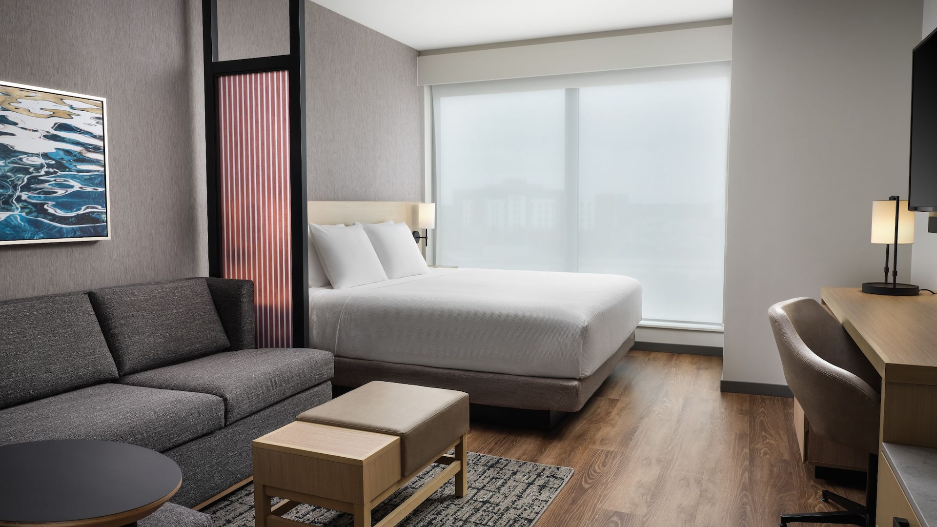 1/5 The Forester a Hyatt Place Hotel King Guestroom