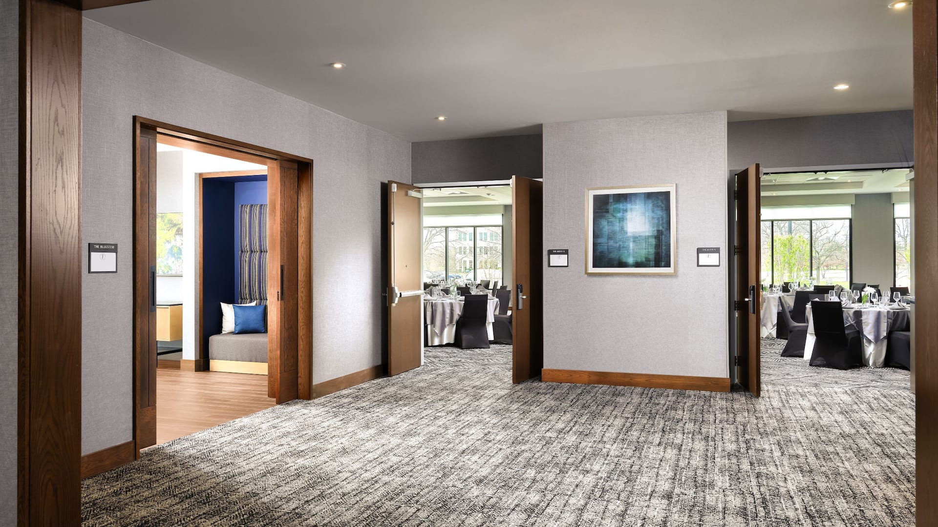The Forester a Hyatt Place Hotel Meeting Space Foyer