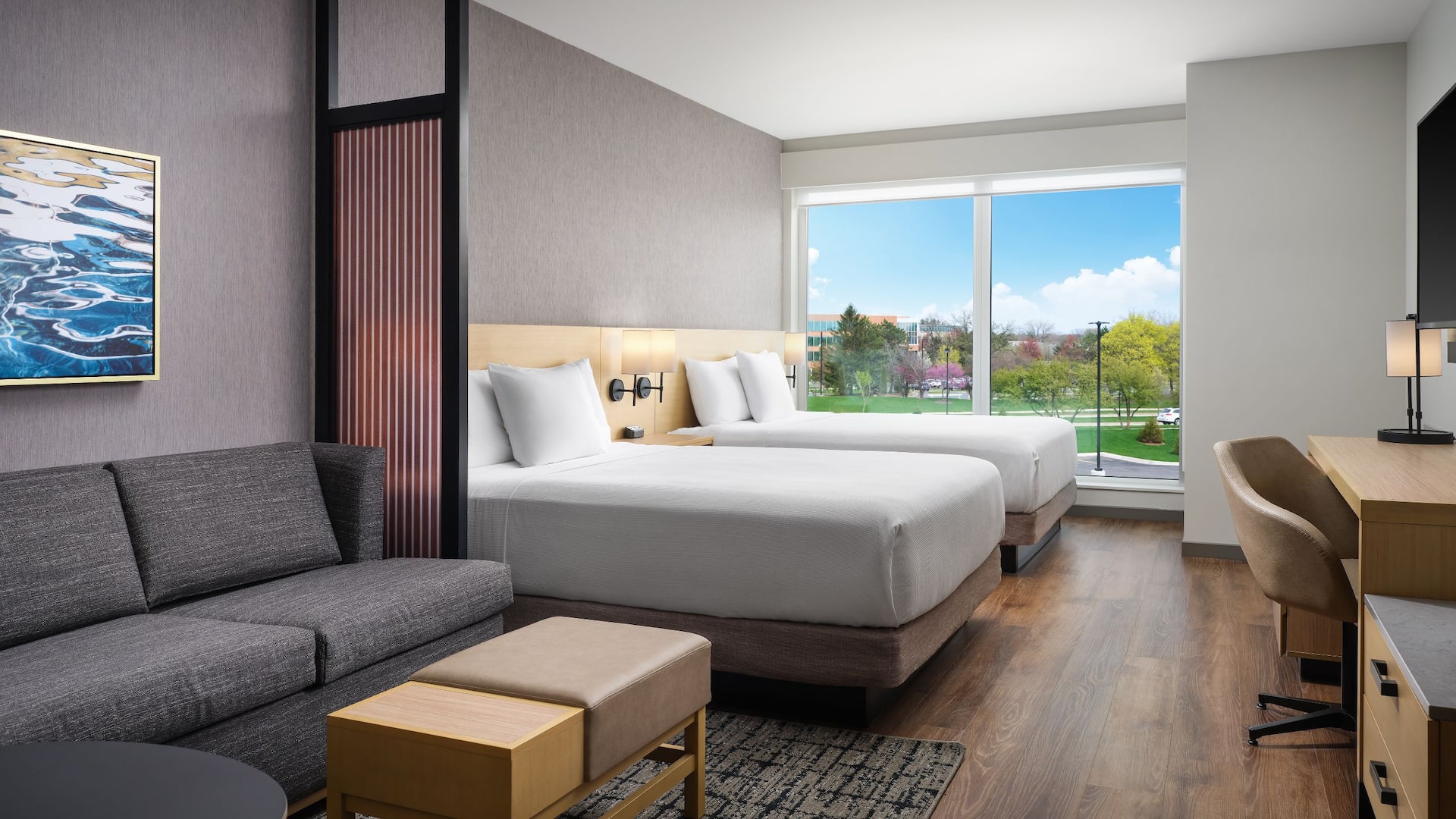 The Forester a Hyatt Place Hotel Two Queen Guestroom