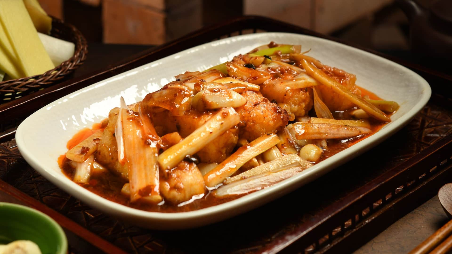 Grand Hyatt Shenzhen Braised Cod Fish