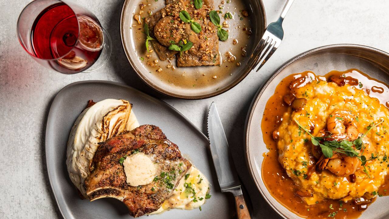 The Nashville Grange Dinner Spread