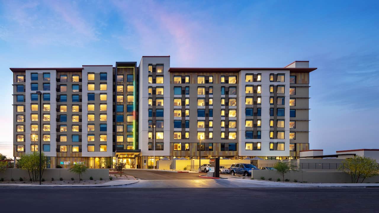Hotel exterior at Hyatt House North Scottsdale
