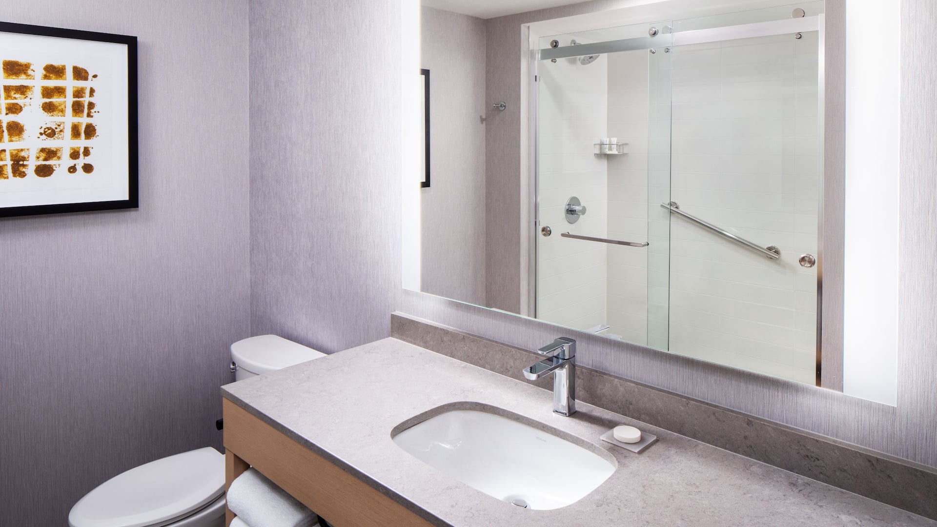 3 of 4 Hyatt Place Scottsdale - North Guestroom Bathroom