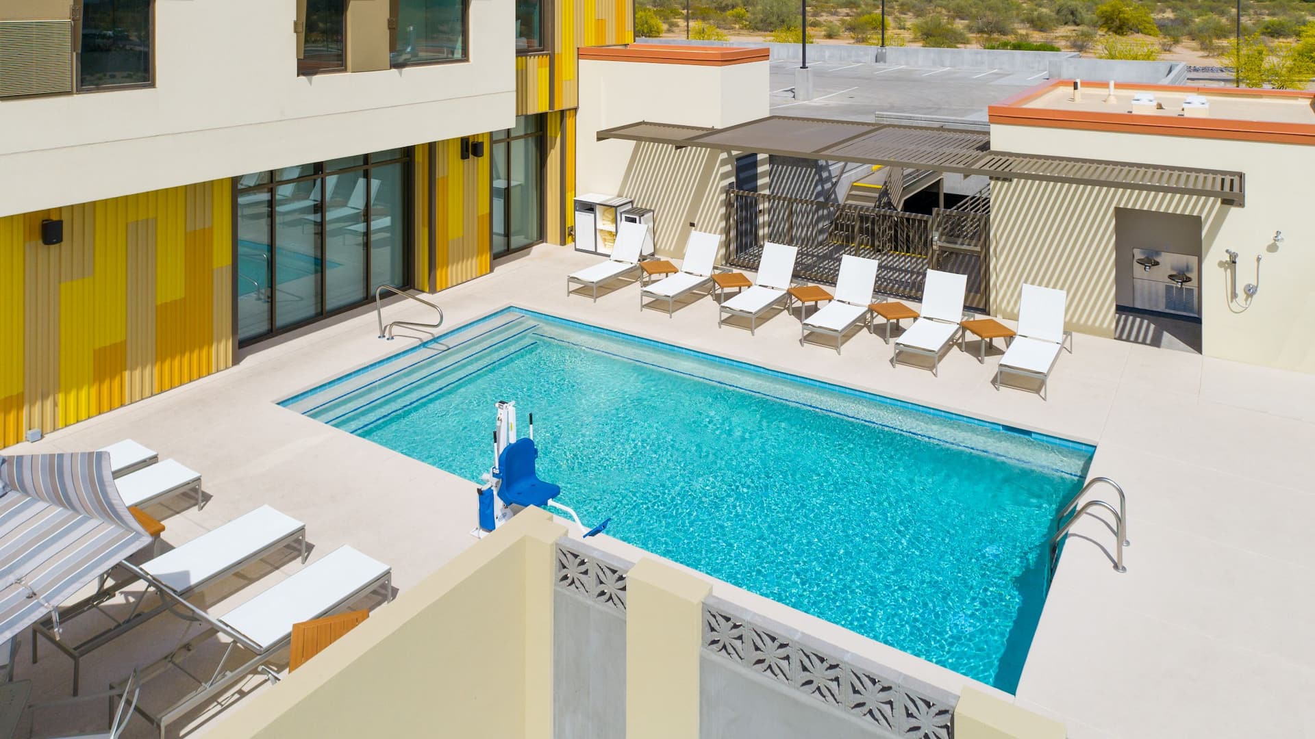 Hyatt Place Scottsdale - North Pool Aerial View
