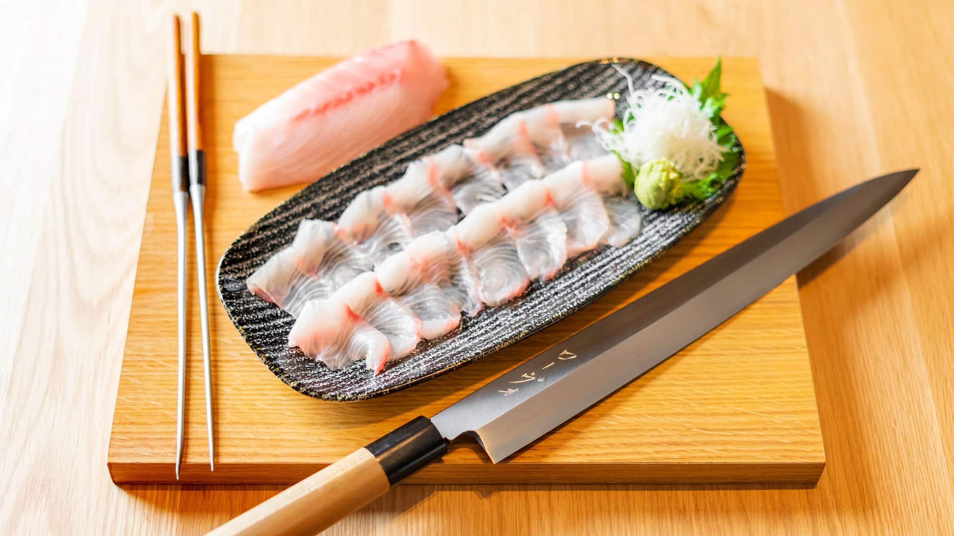 Hyatt Regency Mexico City Sashimi Cutting Board