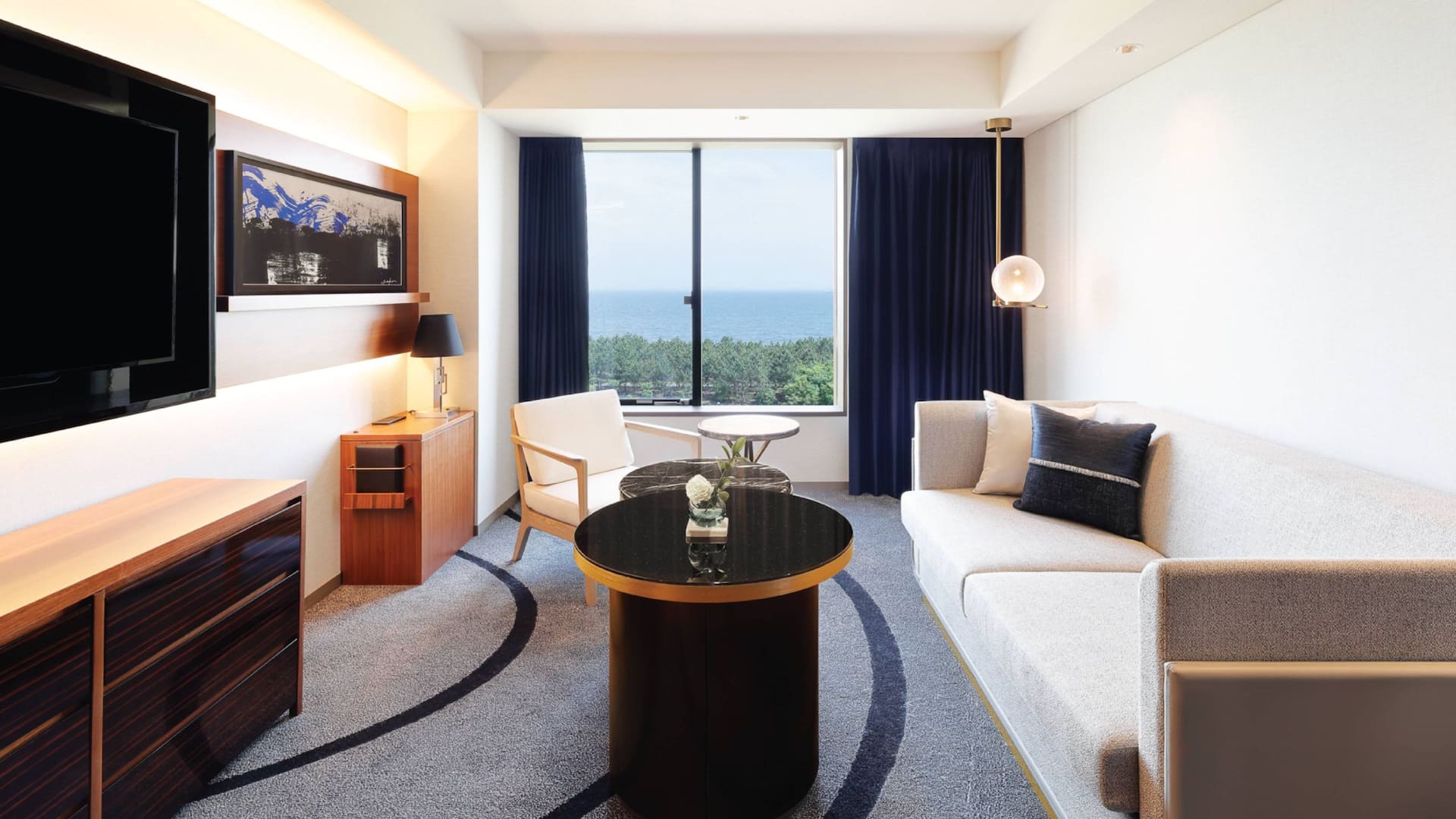 Hyatt Regency Tokyo Bay One King Regency Suite Living Room
