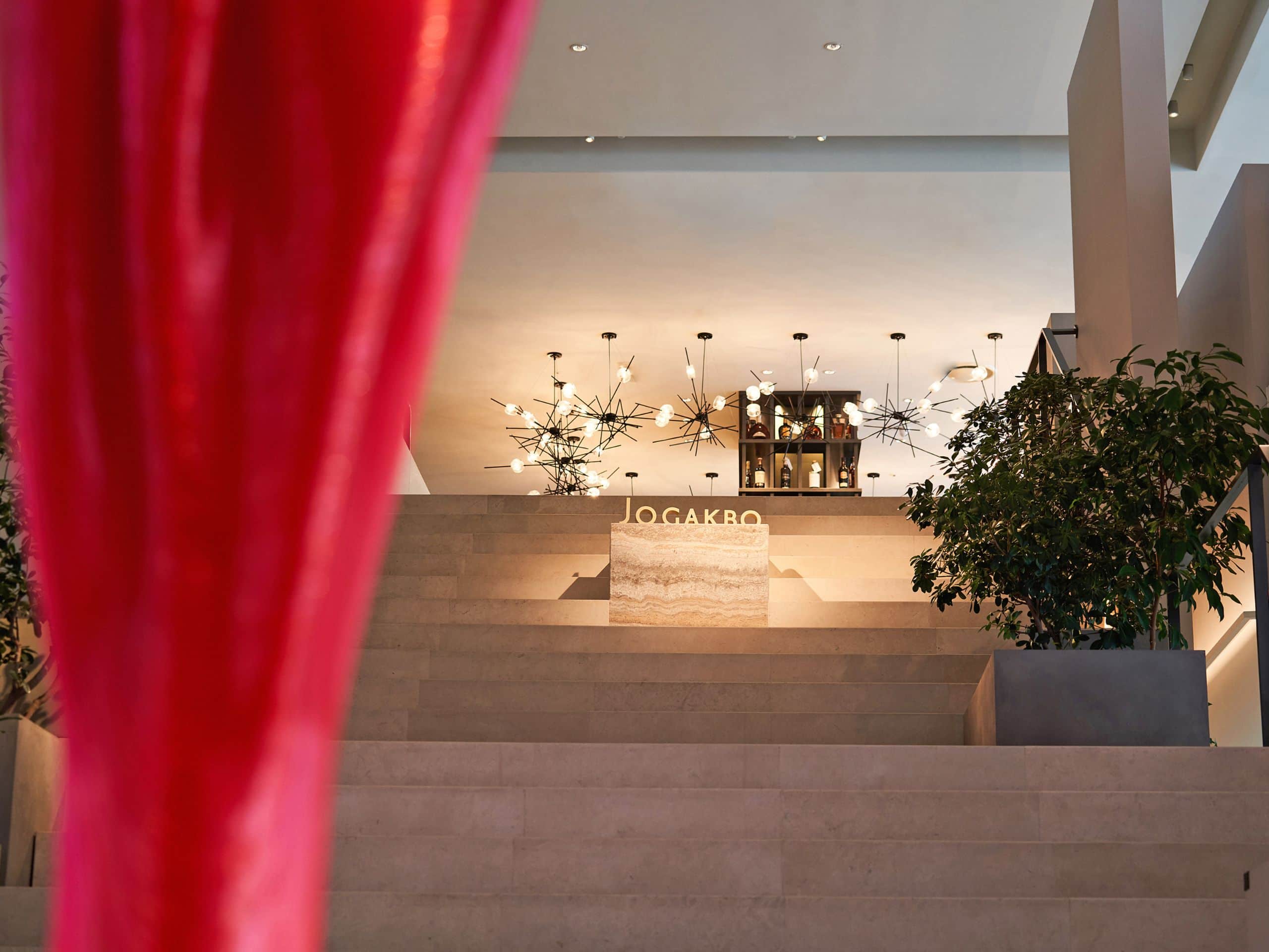 Andaz Seoul Gangnam Jogakbo Red Detailed Stairway