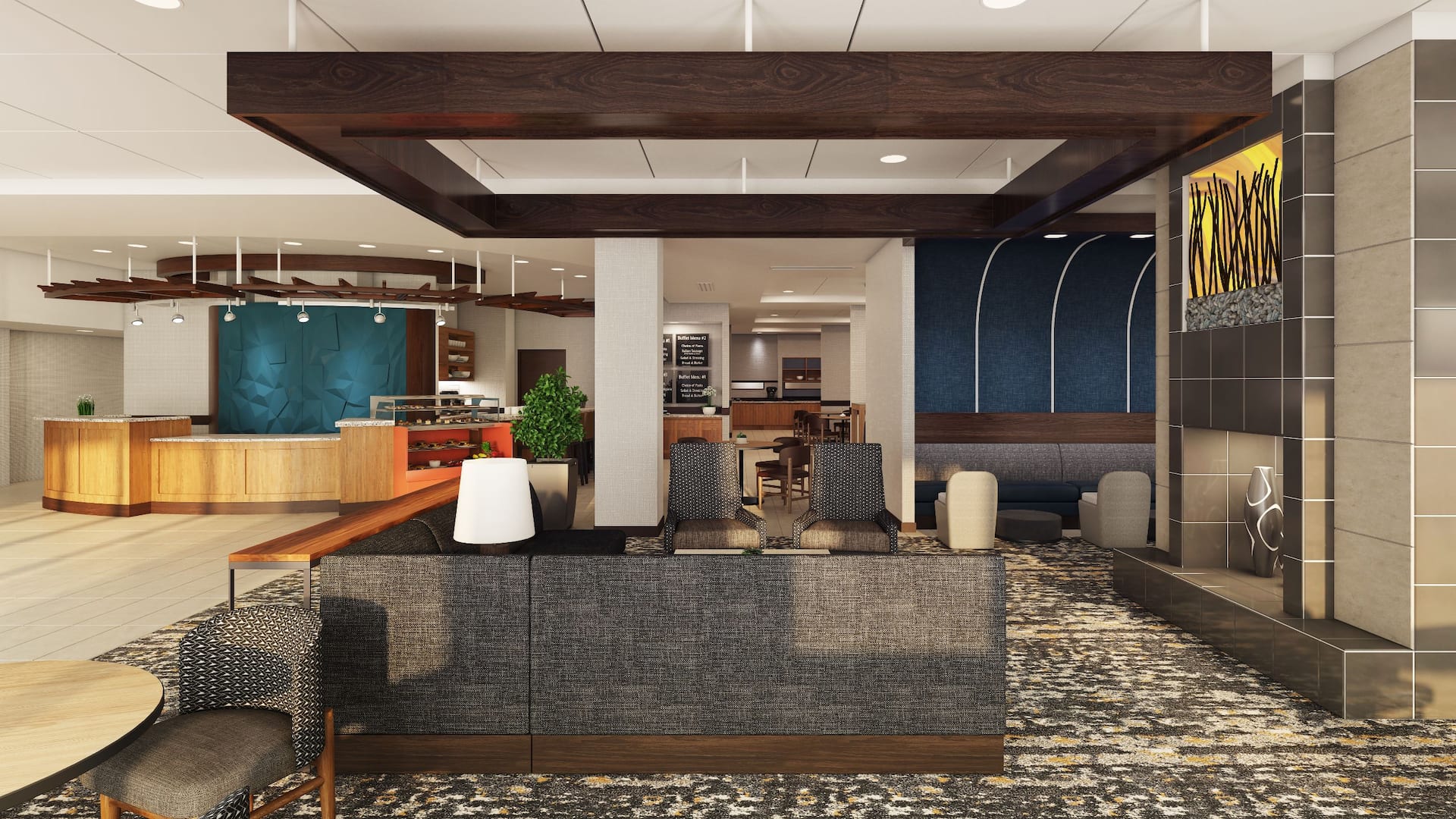 Hyatt Place Boston/Braintree Lobby View